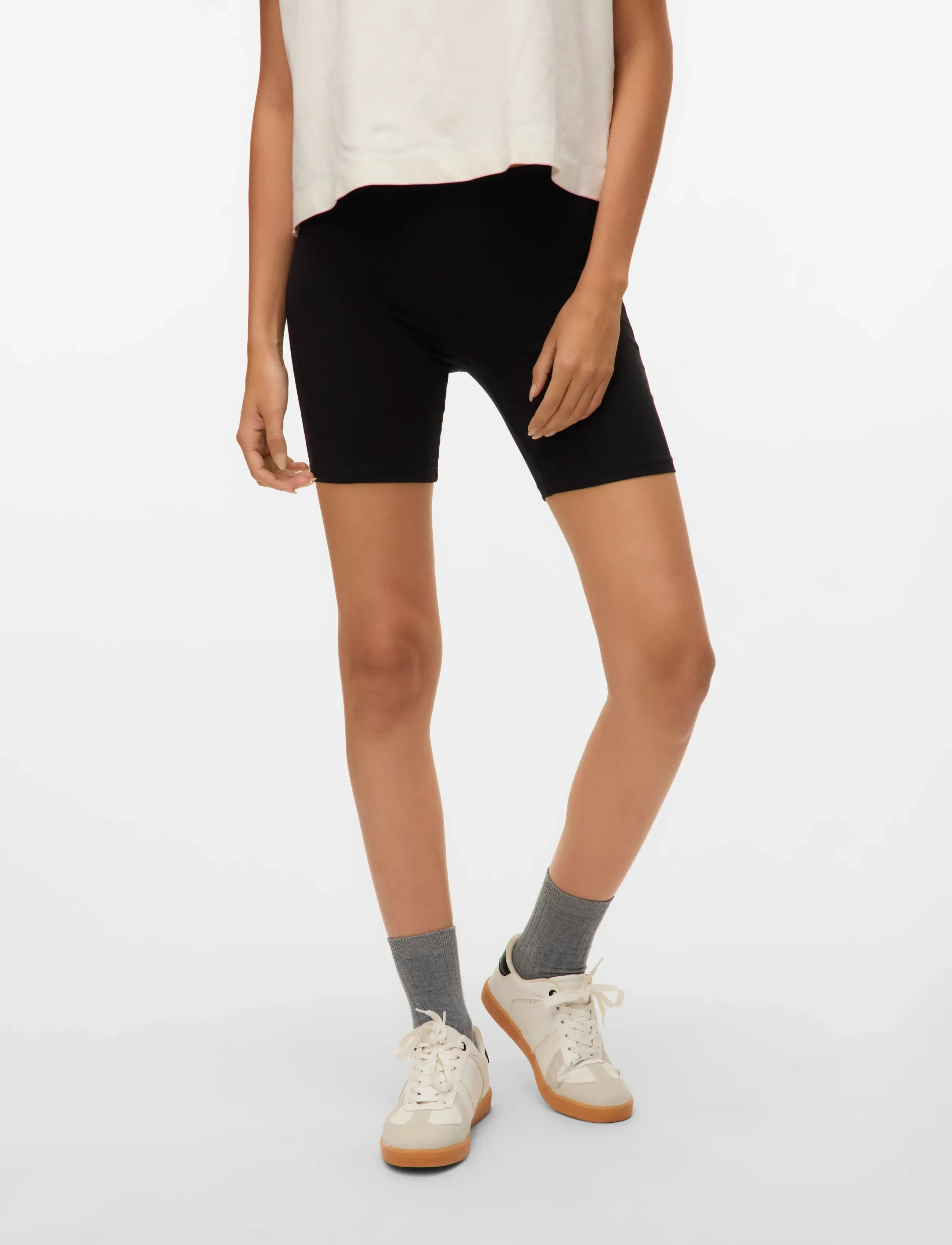 Vero Moda Vmmaxi Biker Shorts Jrs 2-Pack Noos, Kvinder, Cykelshorts, Sort, Str: XS