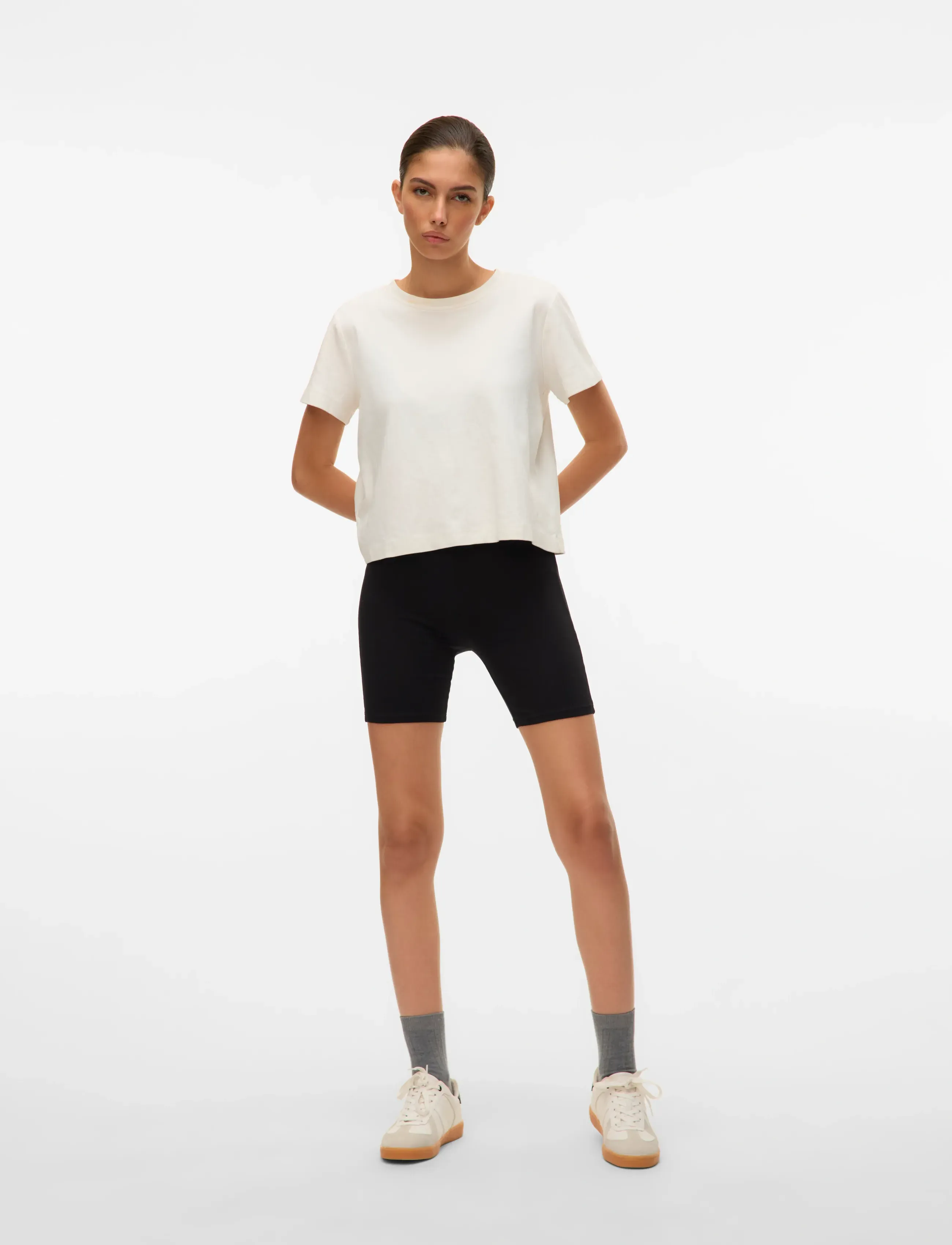 Vero Moda - VMMAXI BIKER SHORTS JRS  2-PACK NOOS - tights - black - 3