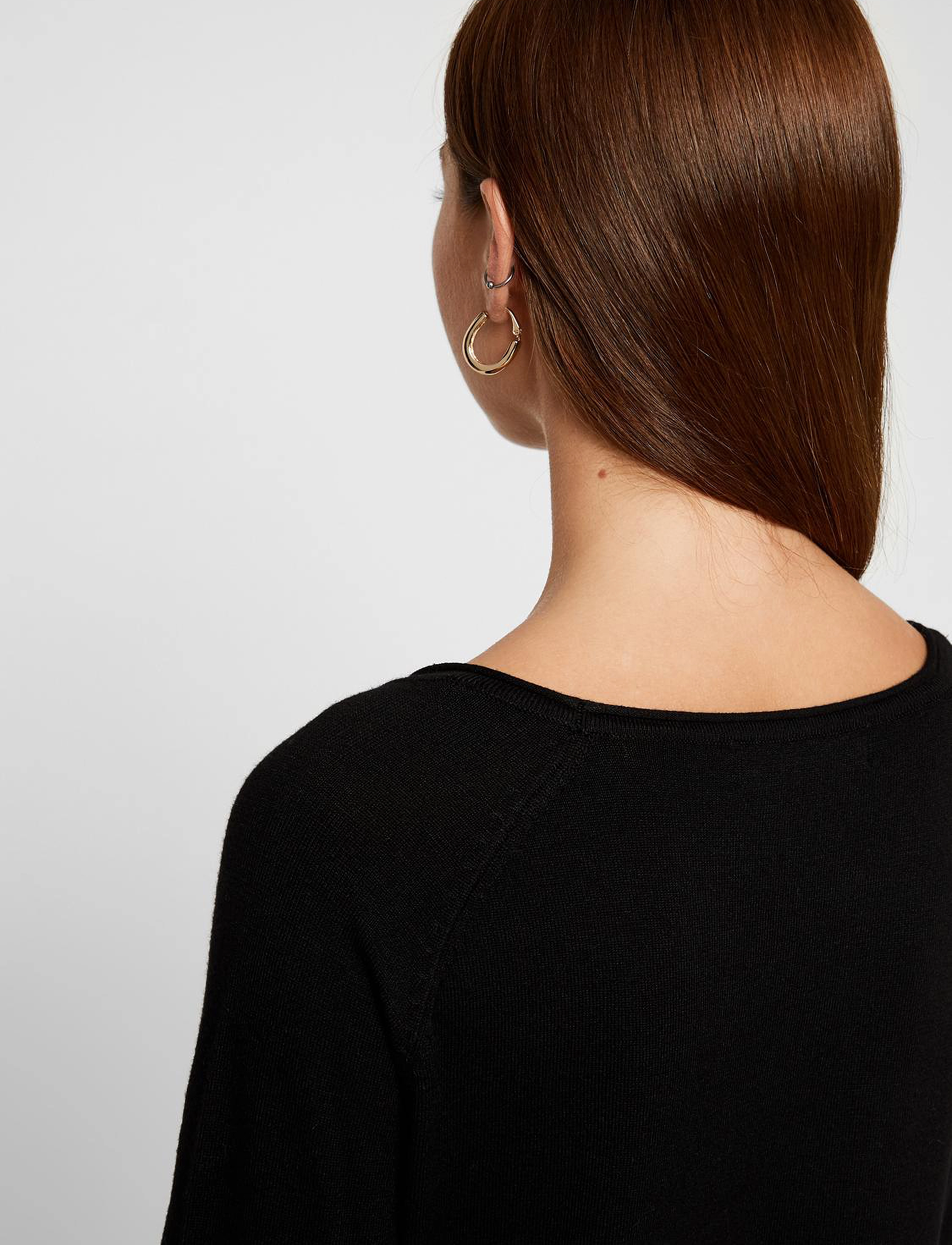 Vero Moda - VMNELLIE GLORY LS LONG BLOUSE - black - 5