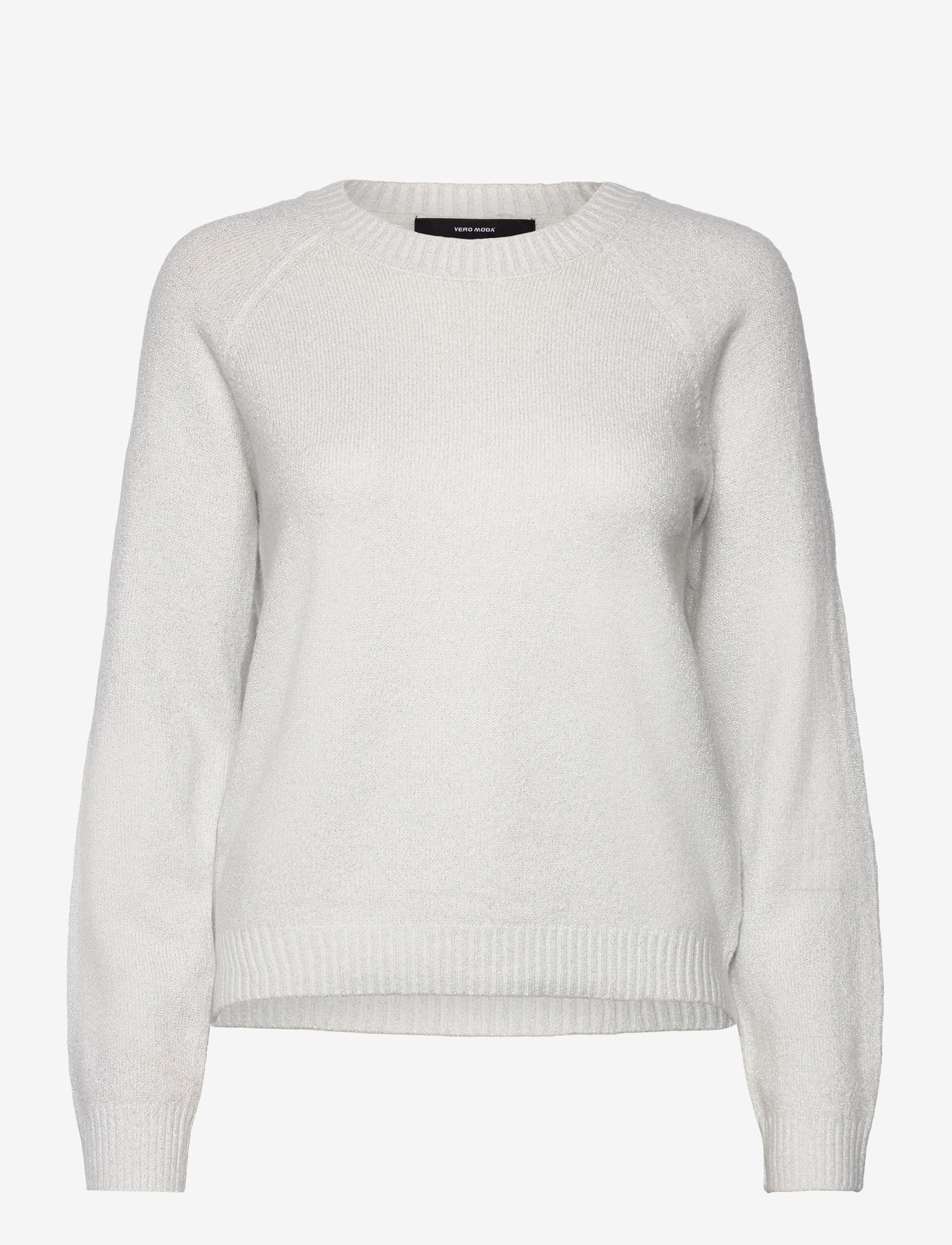 Vero Moda - VMDOFFYSHINE LS O-NECK BLOUSE REP NOOS - herbstliche kleidung - snow white - 0