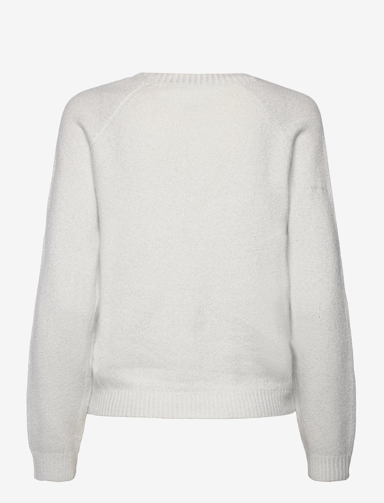 Vero Moda - VMDOFFYSHINE LS O-NECK BLOUSE REP NOOS - herbstliche kleidung - snow white - 1