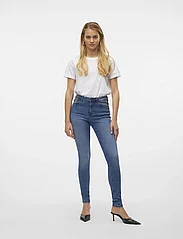 Vero Moda - VMTANYA MR S PIPING JEANS VI349 GA NOOS - skinny jeans - medium blue denim - 4
