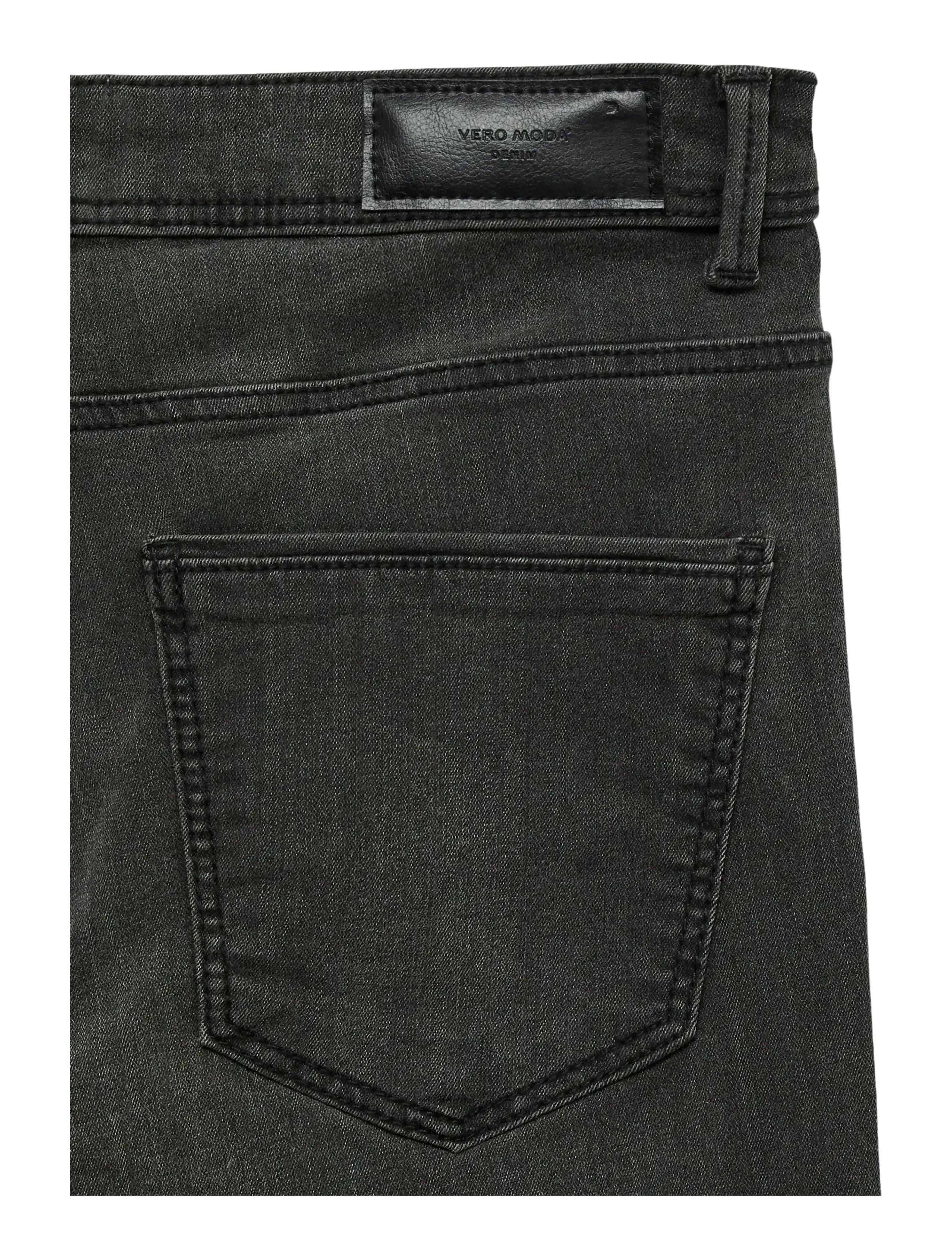 Vero Moda - VMTANYA MR S PIPING JEANS VI207 GA NOOS - jeans skinny - dark grey denim - 2