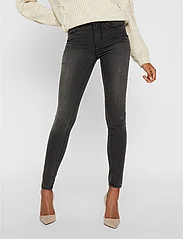 Vero Moda - VMTANYA MR S PIPING JEANS VI207 GA NOOS - slim jeans - dark grey denim - 2
