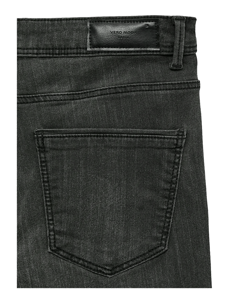 Vero Moda - VMTANYA MR S PIPING JEANS VI207 GA NOOS - jeans skinny - dark grey denim - 3