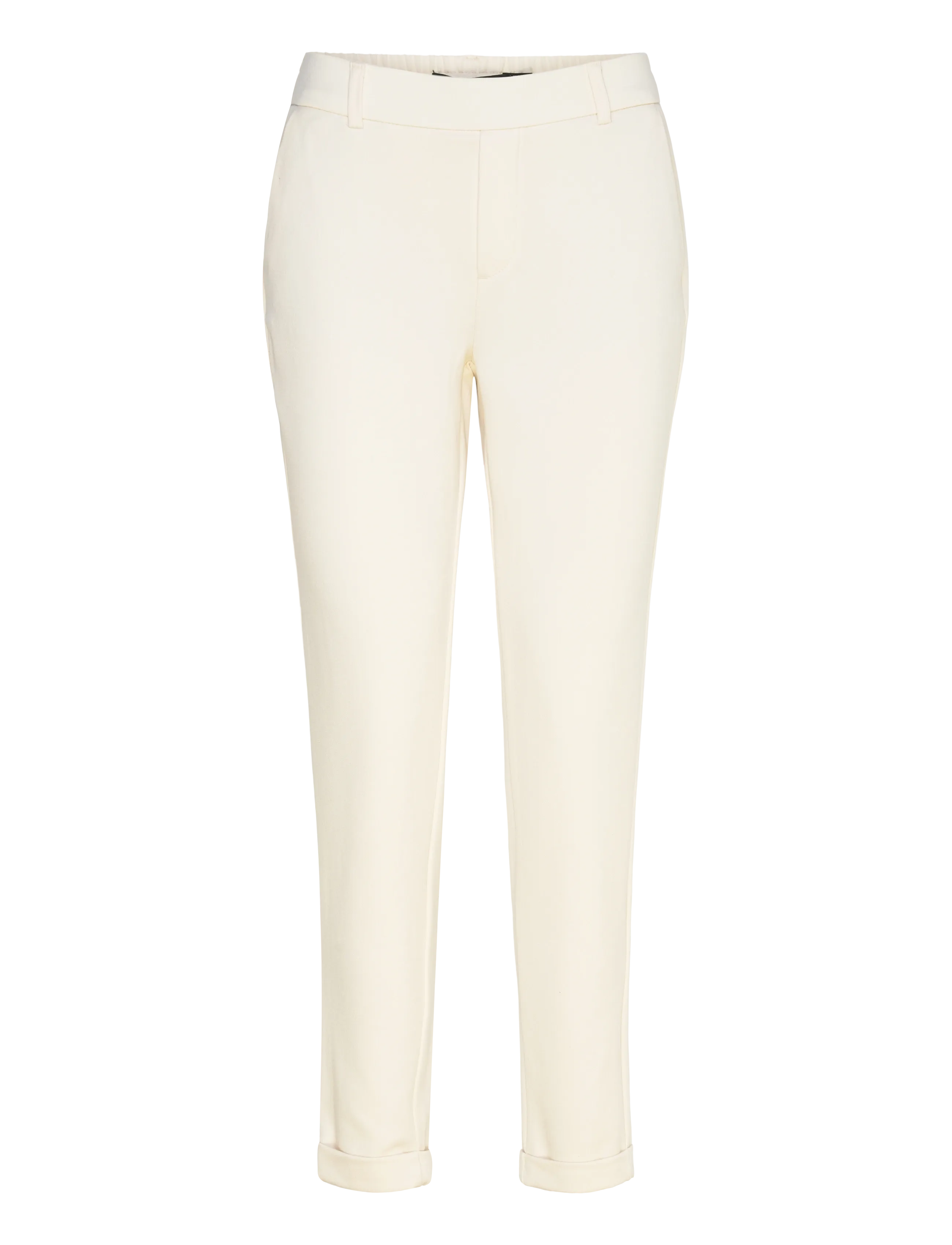 Vero Moda VMMAYA MW LOOSE SOLID PANT NOOS - Bukser - BIRCH / cream