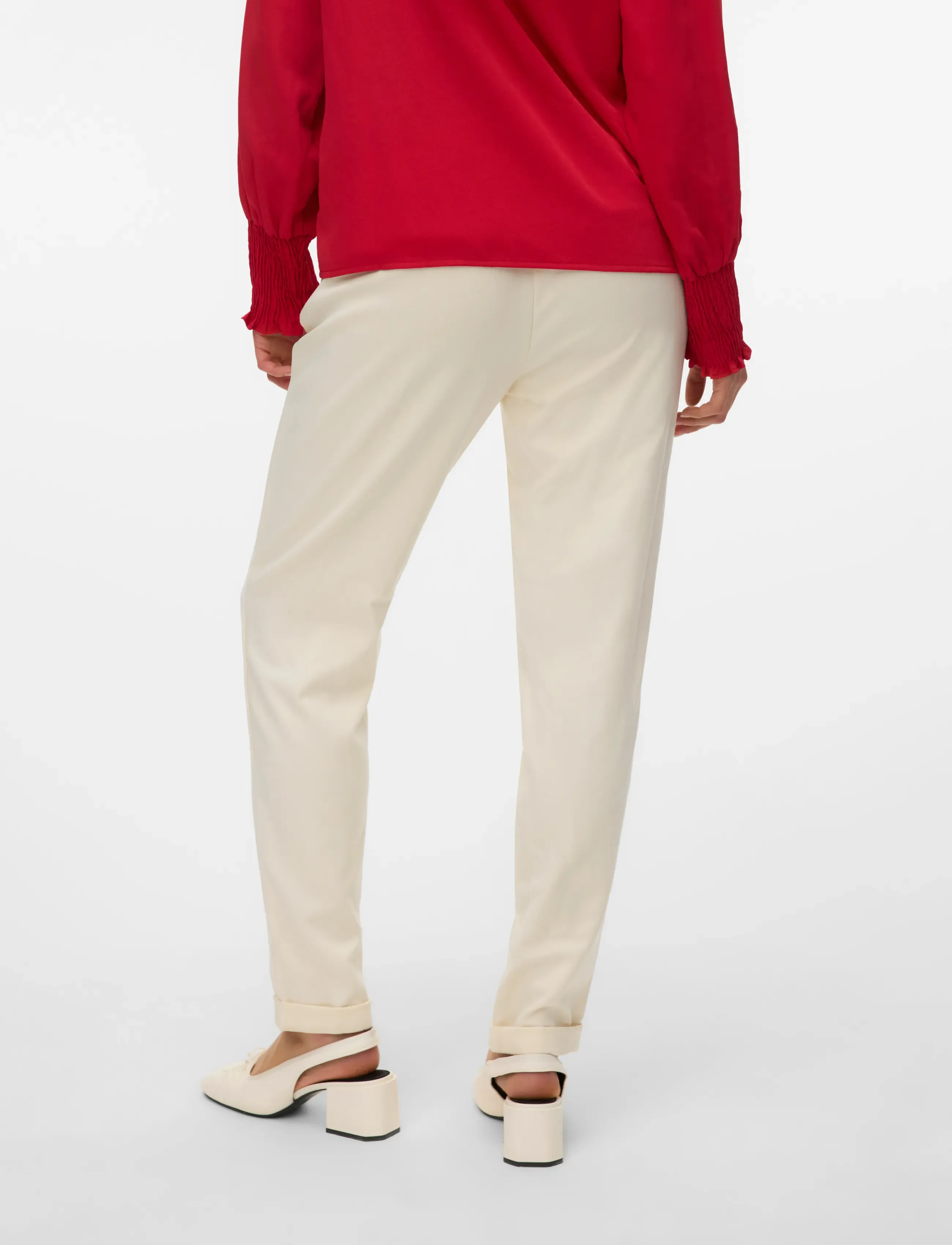VERO MODA Vmmaya Mw Loose Solid Pant Noos kostymbyxor dam – bild 2