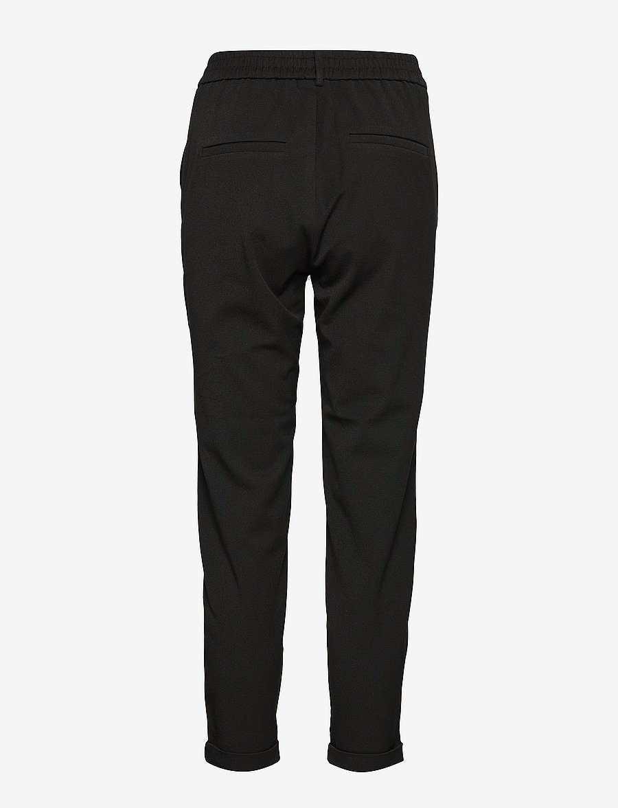Vero Moda - VMMAYA MW LOOSE SOLID PANT NOOS - slim fit spodnie - black - 2