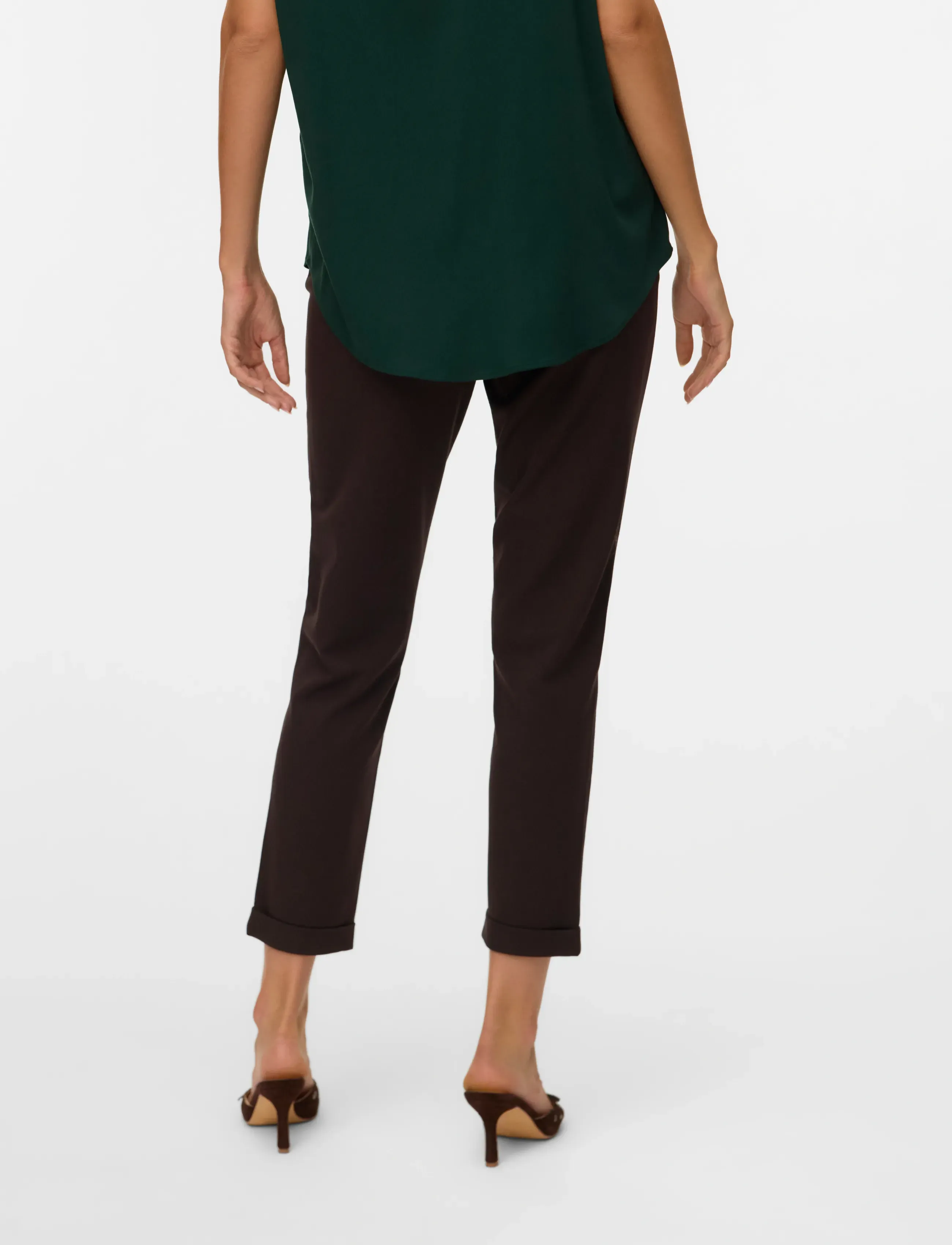 VERO MODA Vmmaya Mw Loose Solid Pant Noos kostymbyxor dam – bild 2