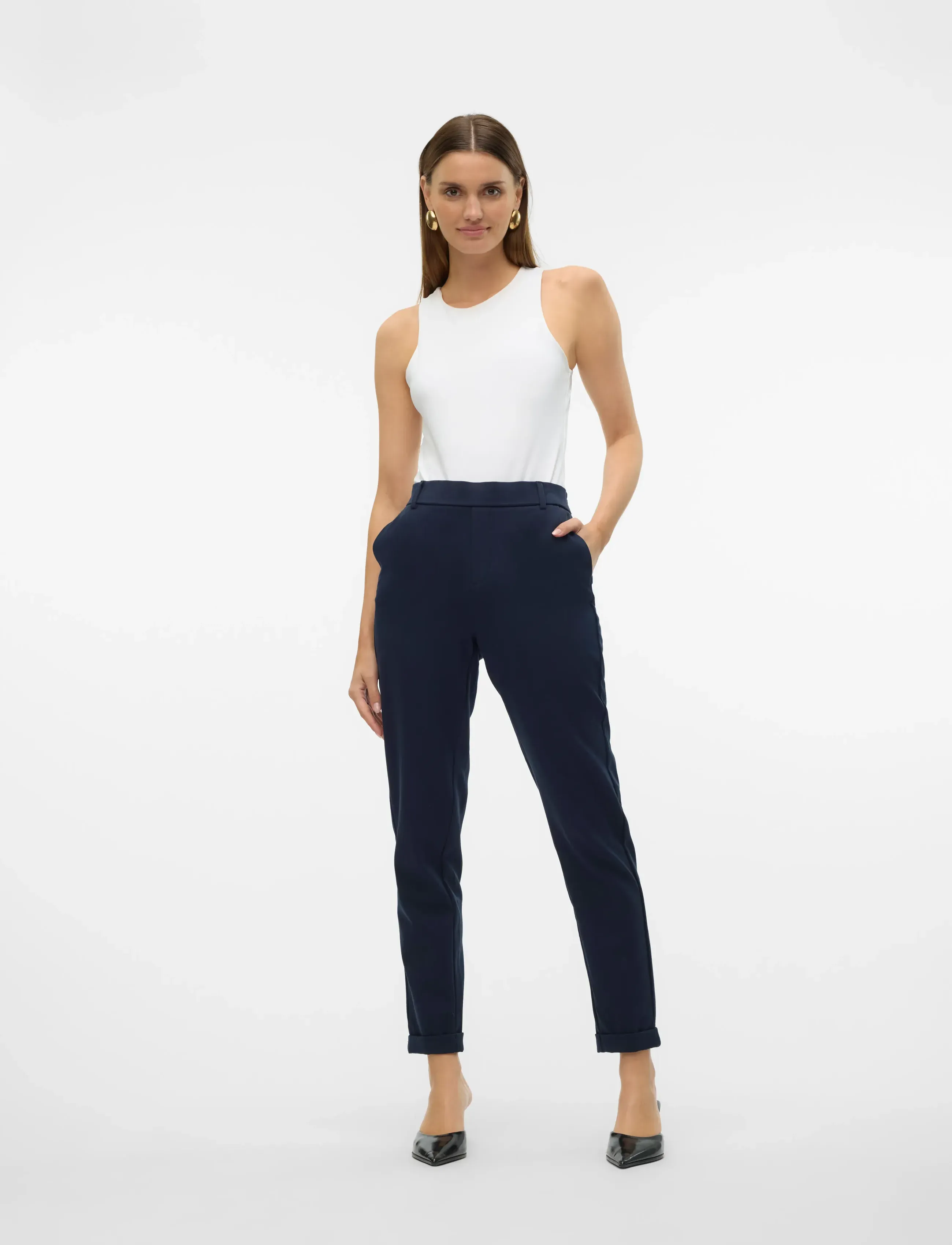 Vmmaya Mw Loose Solid Pant Noos