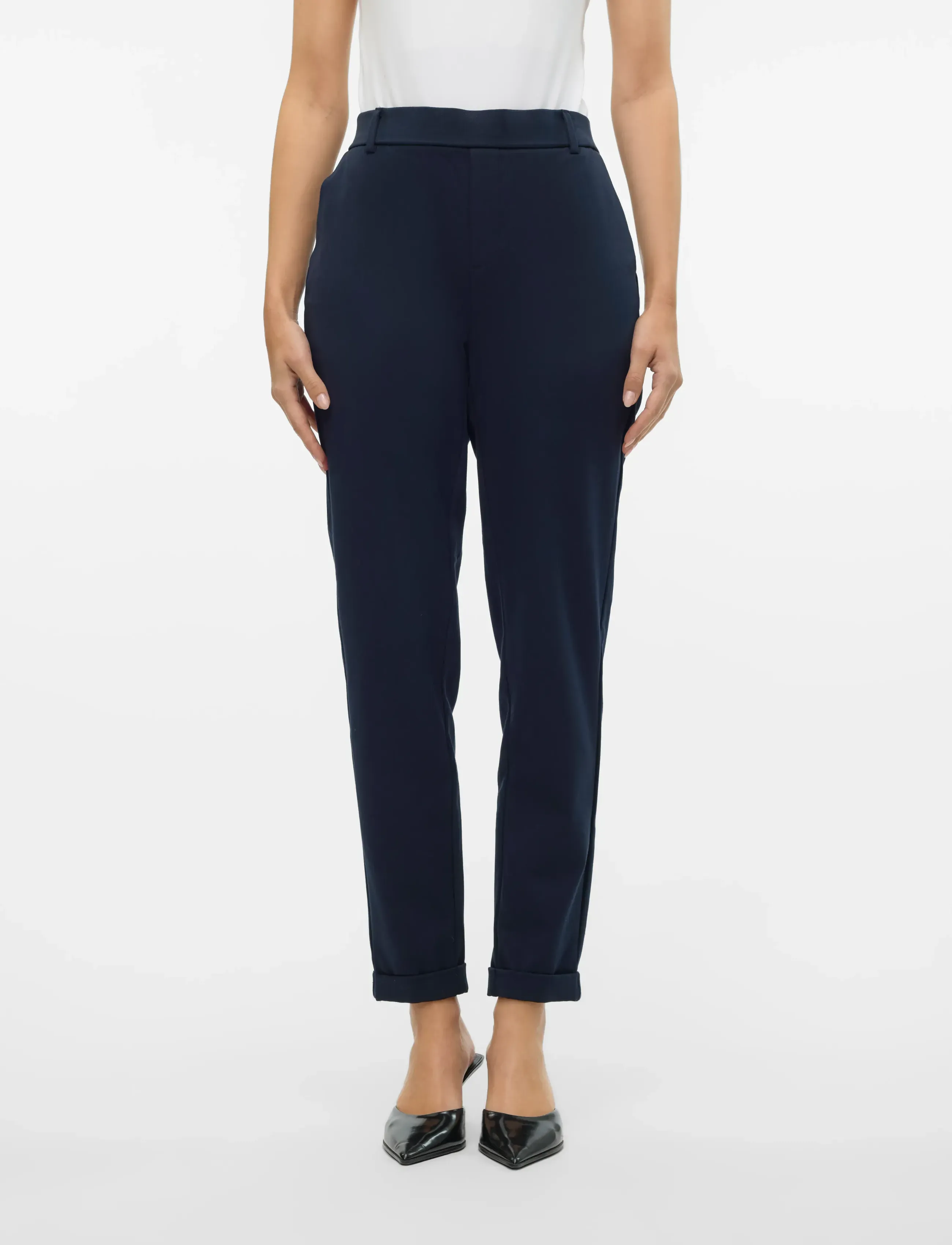 VERO MODA Vmmaya Mw Loose Solid Pant Noos kostymbyxor dam – bild 5