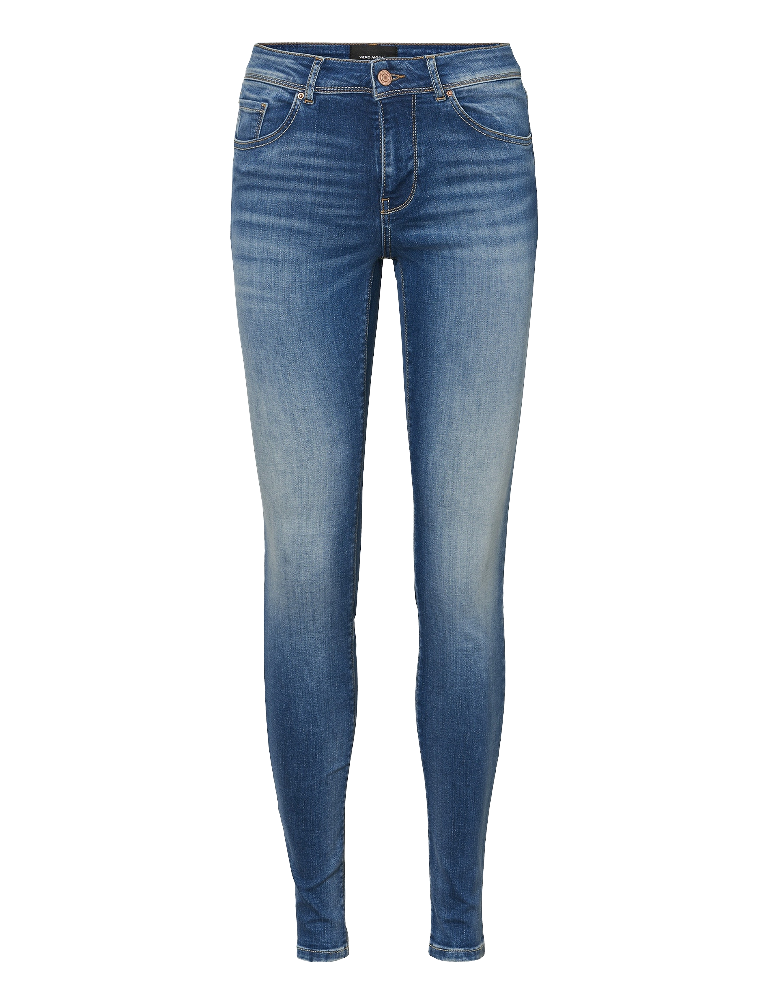 VERO MODA Vmlux Mr Slim Jeans Ri310 Noos Blau - Sx30 - Damen