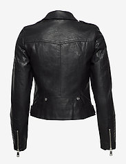 Vero Moda - VMKERRIULTRA SHORT COATED JACKET NOOS - spring jackets - black - 8
