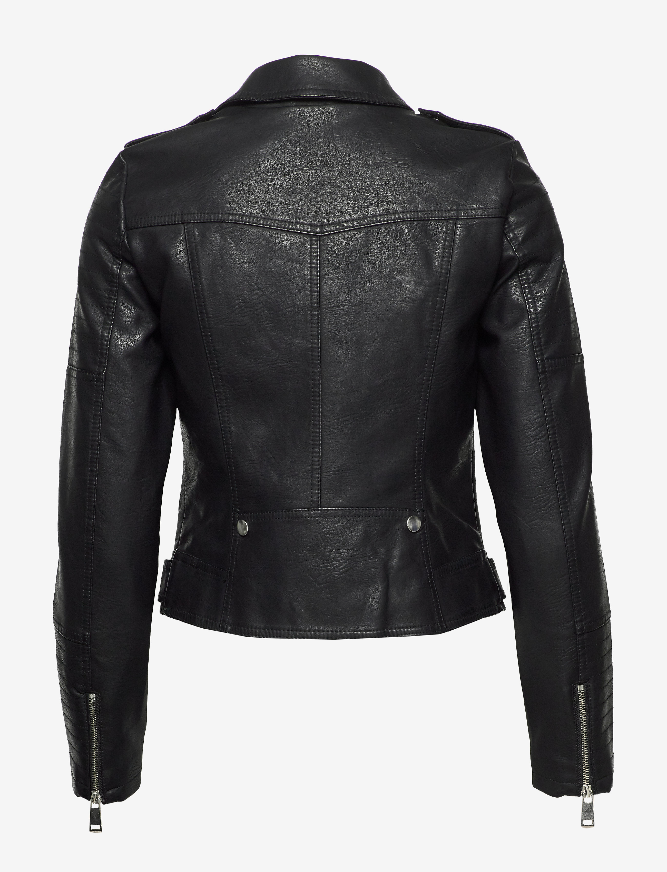 Vero Moda - VMKERRIULTRA SHORT COATED JACKET NOOS - pavasara jakas - black - 3