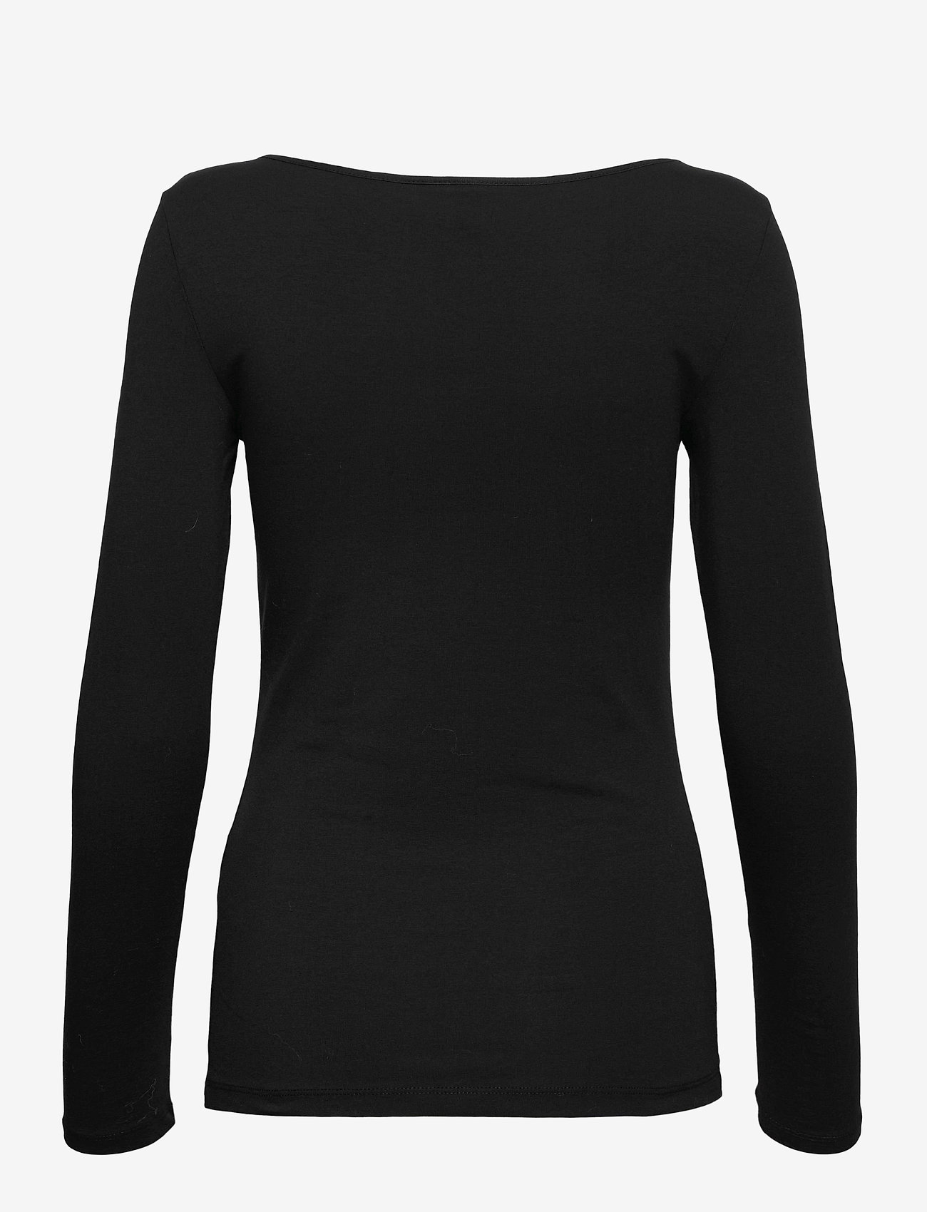 Vero Moda - VMMAXI MY LS SOFT UNECK NOOS - autumn clothing - black - 1