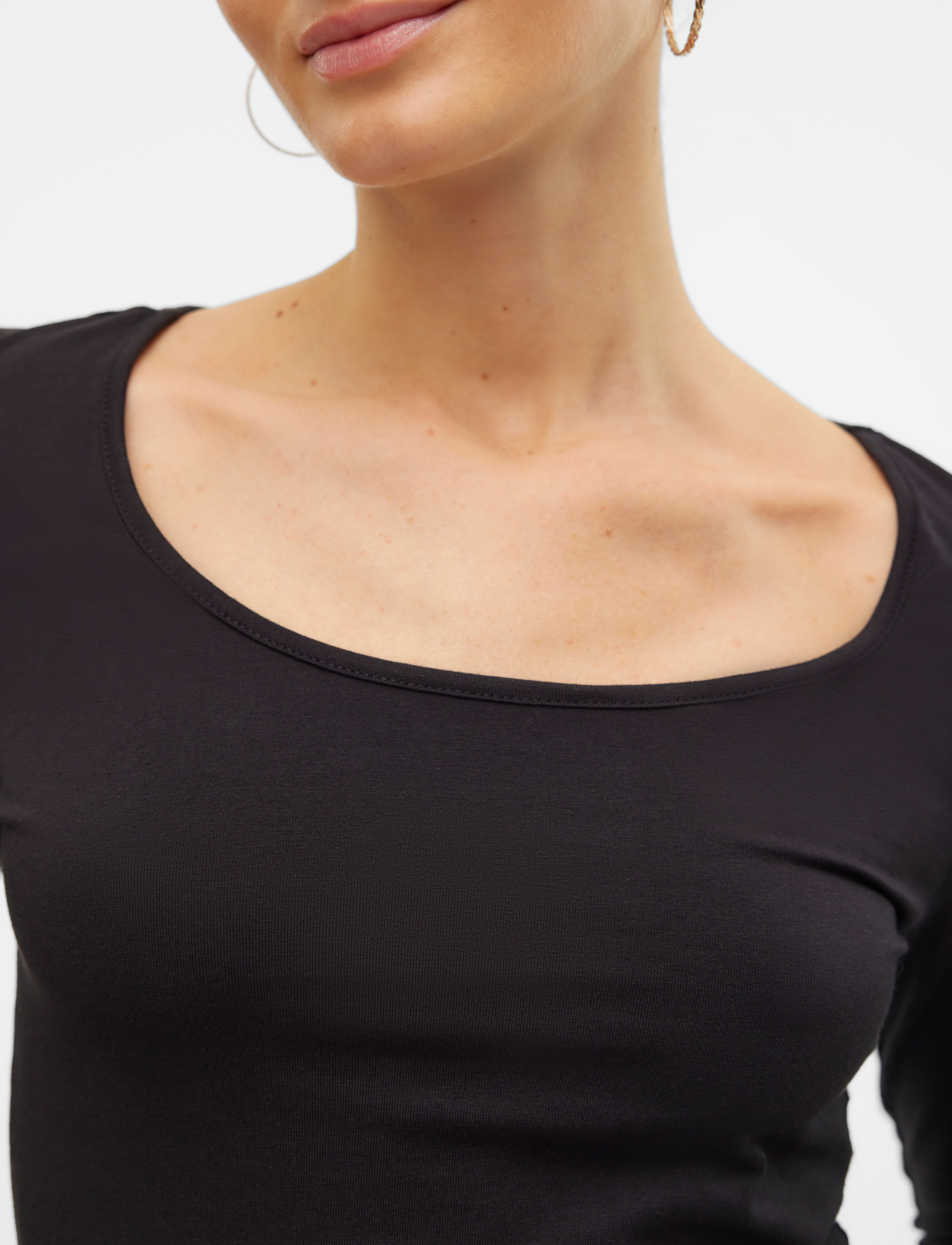 VERO MODA Vmmaxi My Ls Soft Uneck Noos långärmade t-shirt dam – bild 5