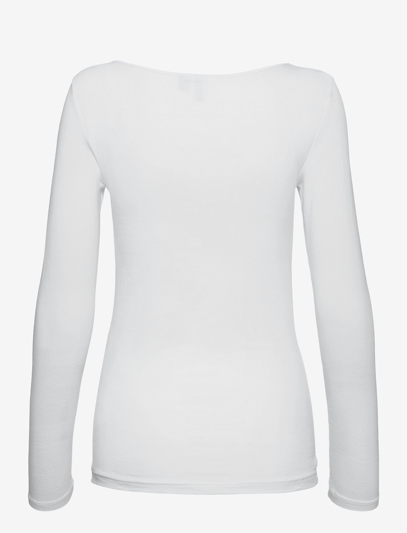 Vero Moda - VMMAXI MY LS SOFT UNECK NOOS - herbstliche kleidung - bright white - 1