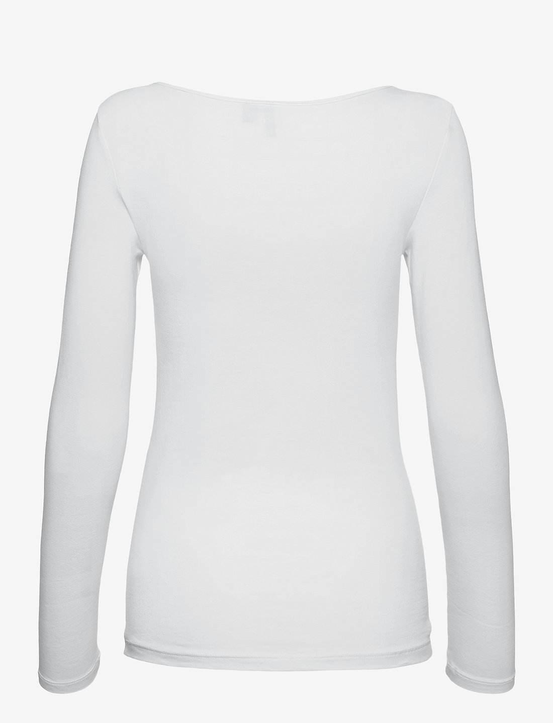 Vero Moda - VMMAXI MY LS SOFT UNECK NOOS - långärmade toppar - bright white - 2