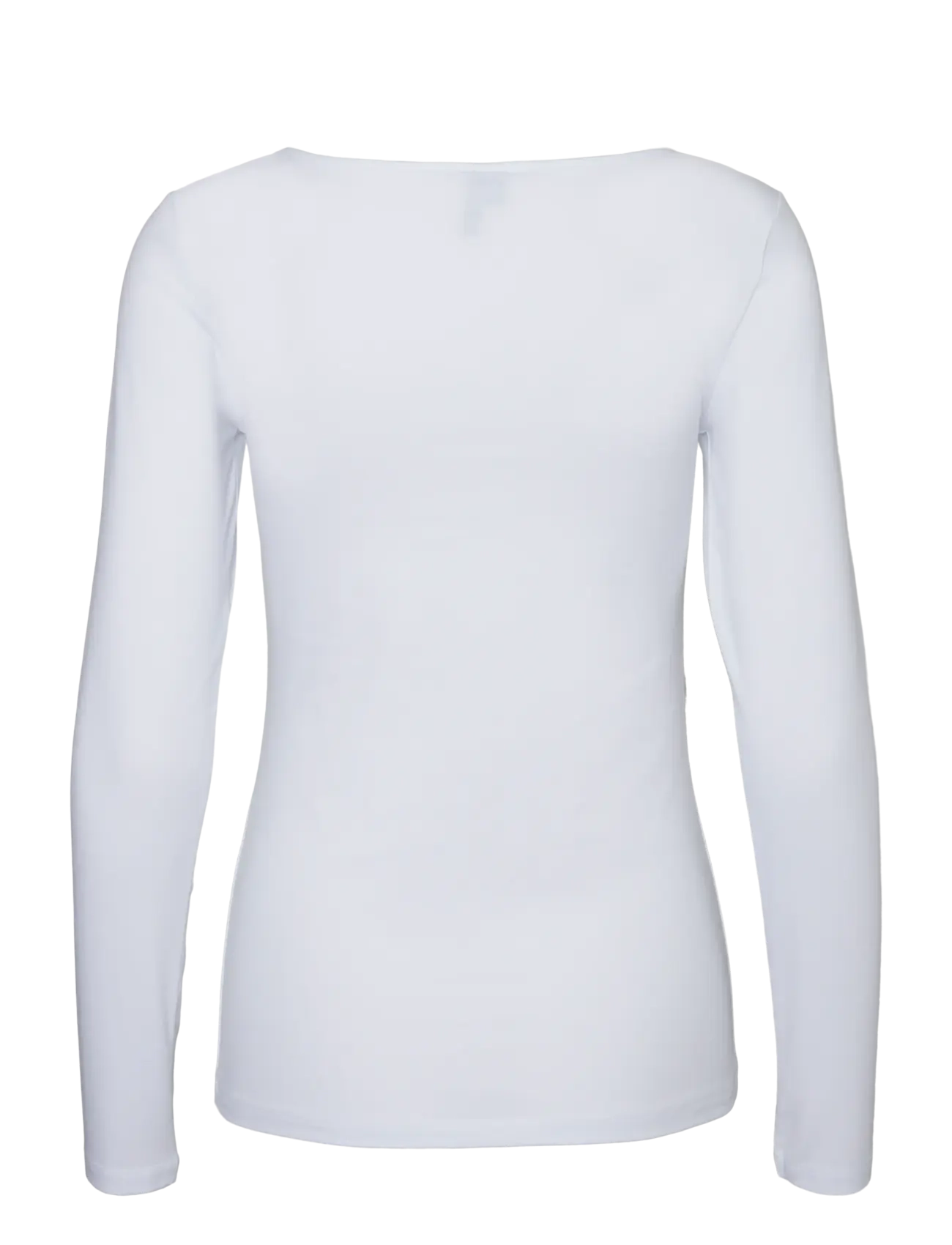 Vero Moda - VMMAXI MY LS SOFT UNECK NOOS - long-sleeved tops - bright white - 2