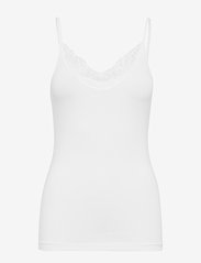 VMINGE LACE SINGLET NOOS - BRIGHT WHITE