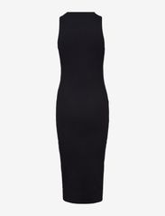 Vero Moda - VMLAVENDER SL O-NECK CALF DRESS VMA NOOS - alhaisimmat hinnat - black - 1