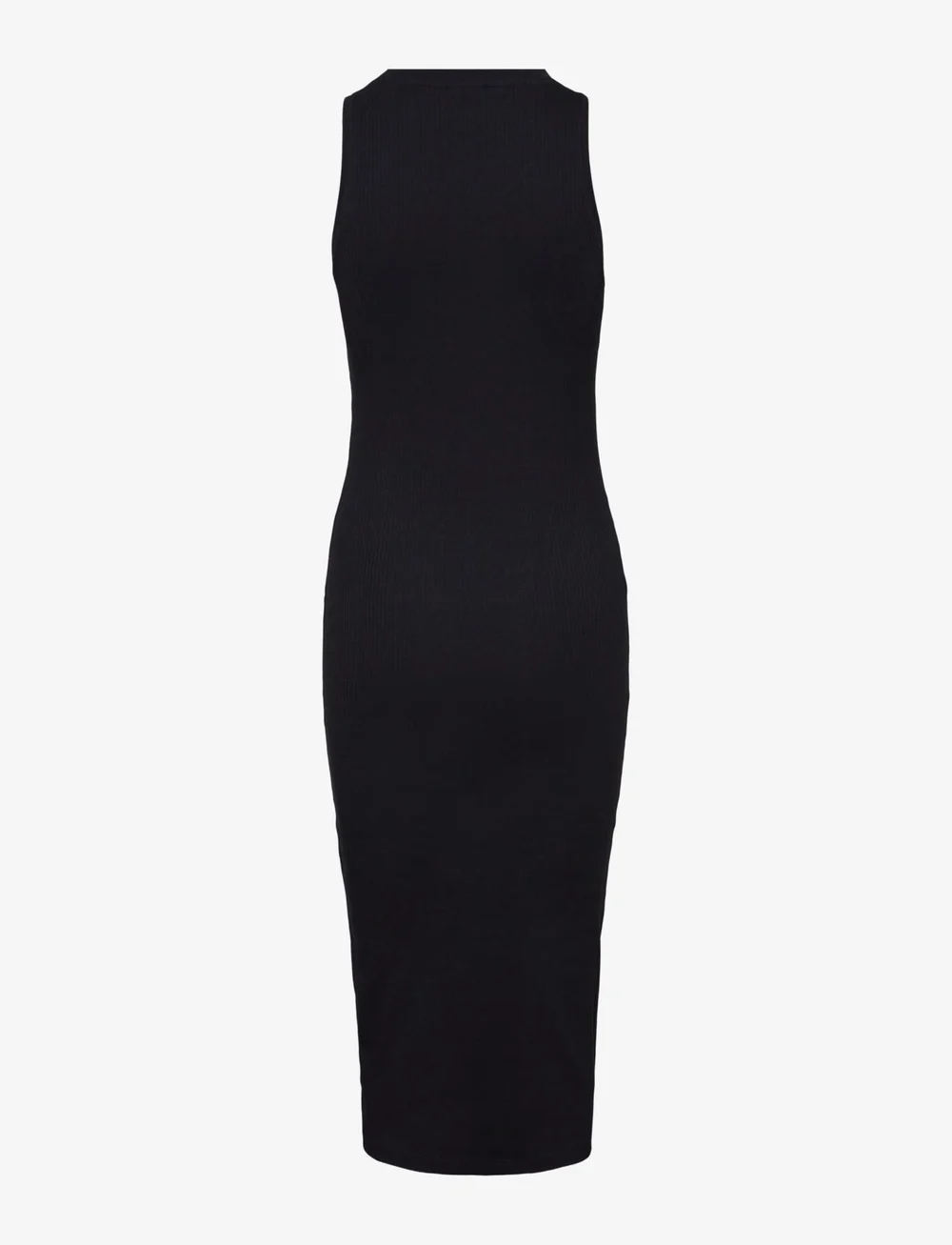 Vero Moda - VMLAVENDER SL O-NECK CALF DRESS VMA NOOS - stramme kjoler - black - 2