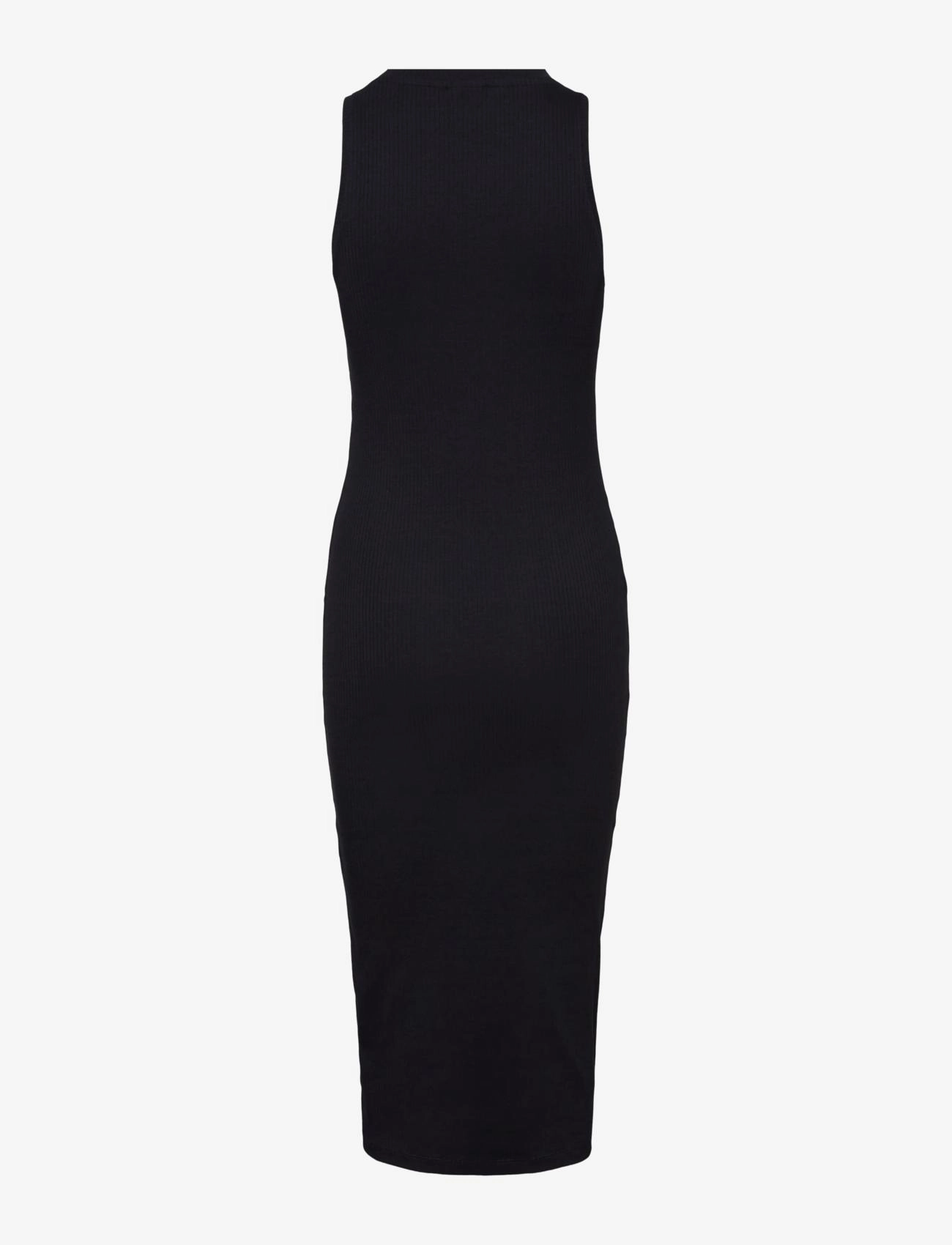 Vero Moda - VMLAVENDER SL O-NECK CALF DRESS VMA NOOS - black - 2
