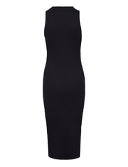 Vero Moda - VMLAVENDER SL O-NECK CALF DRESS VMA NOOS - midi-kleider - black - 7