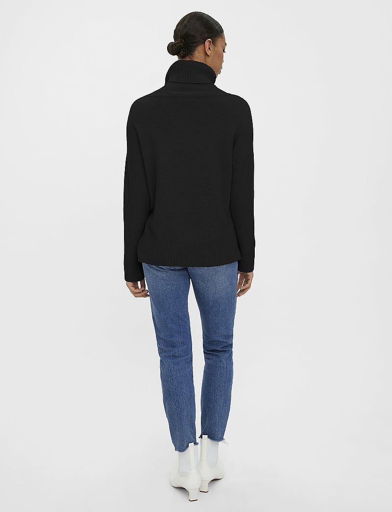 Vero Moda - VMDOFFY LS COWLNECKLOUSEA - black - 3