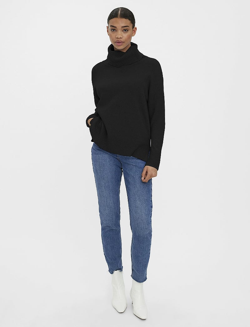 Vero Moda - VMDOFFY LS COWLNECKLOUSEA - black - 4