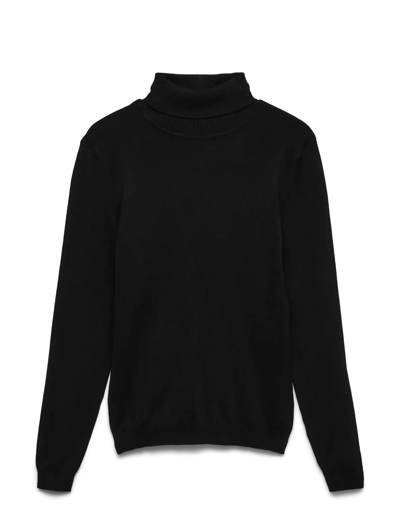 Vero Moda VMGLORY LS ROLLNECK BLOUSE GA NOOS - Rullekraver - BLACK / black