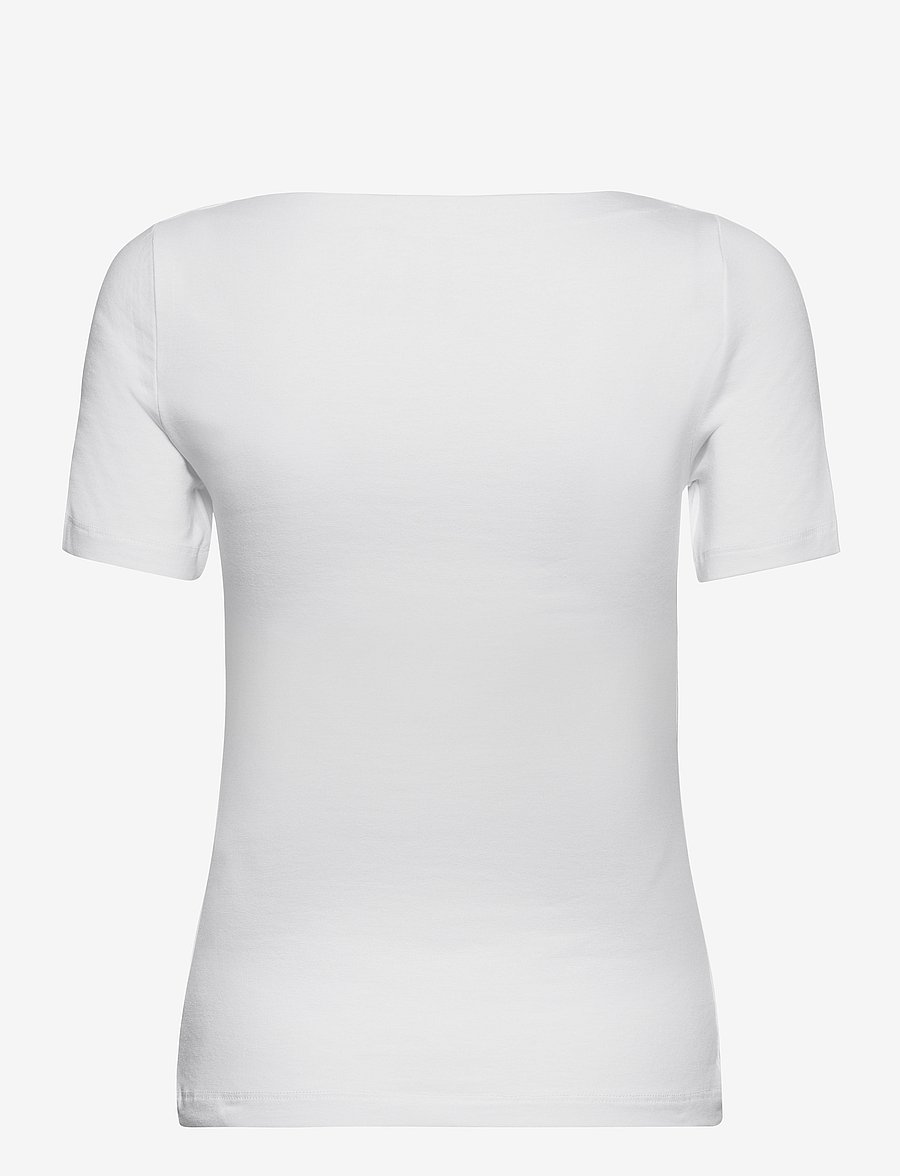 Vero Moda - VMPANDA MODAL S/S TOP NOOS - t-shirts - bright white - 2