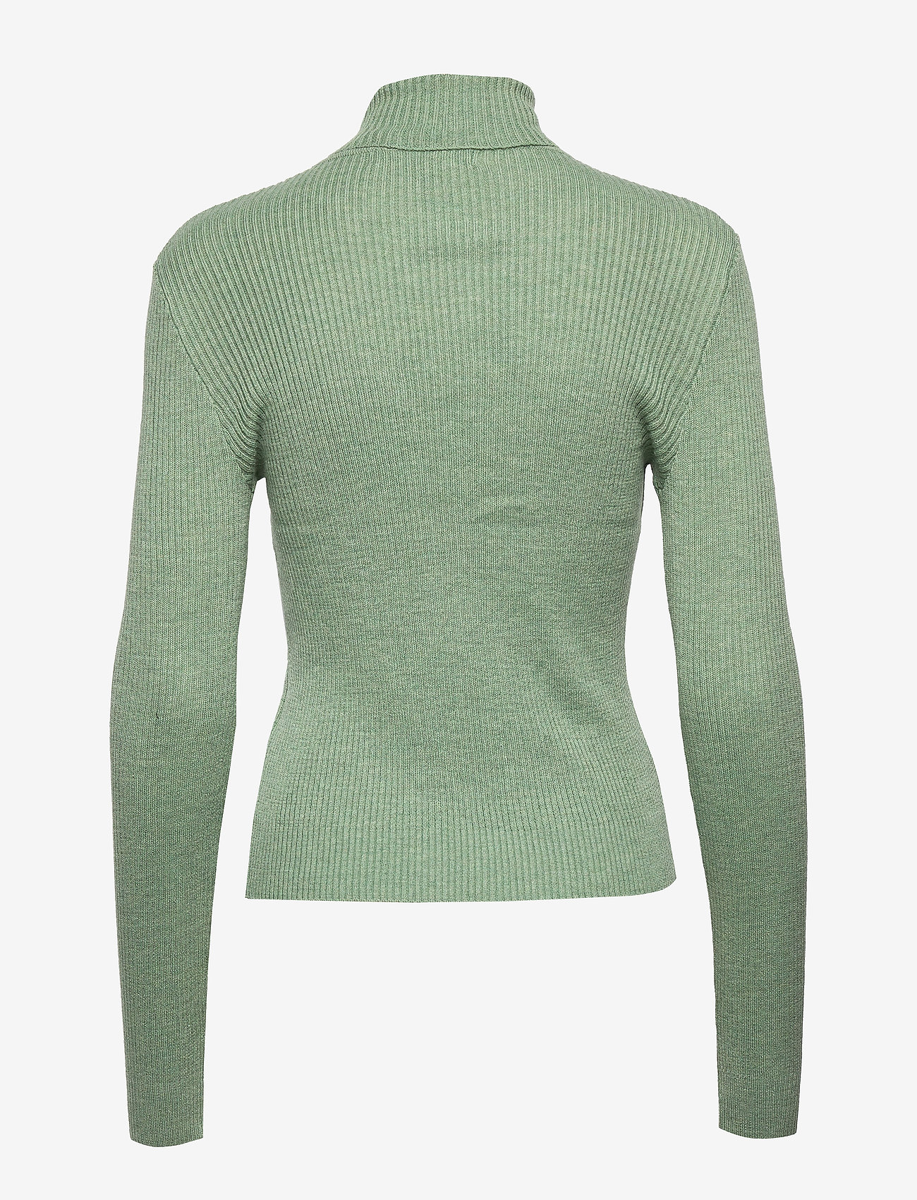 Vero Moda - VMCUTIE LS HIGHNECK BLOUSE - hedge green - 1