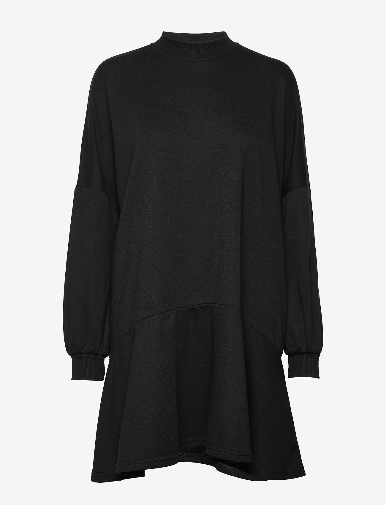 VMZAIDI L/S OVERSIZED SWEAT TUNIC VIP GA - BLACK
