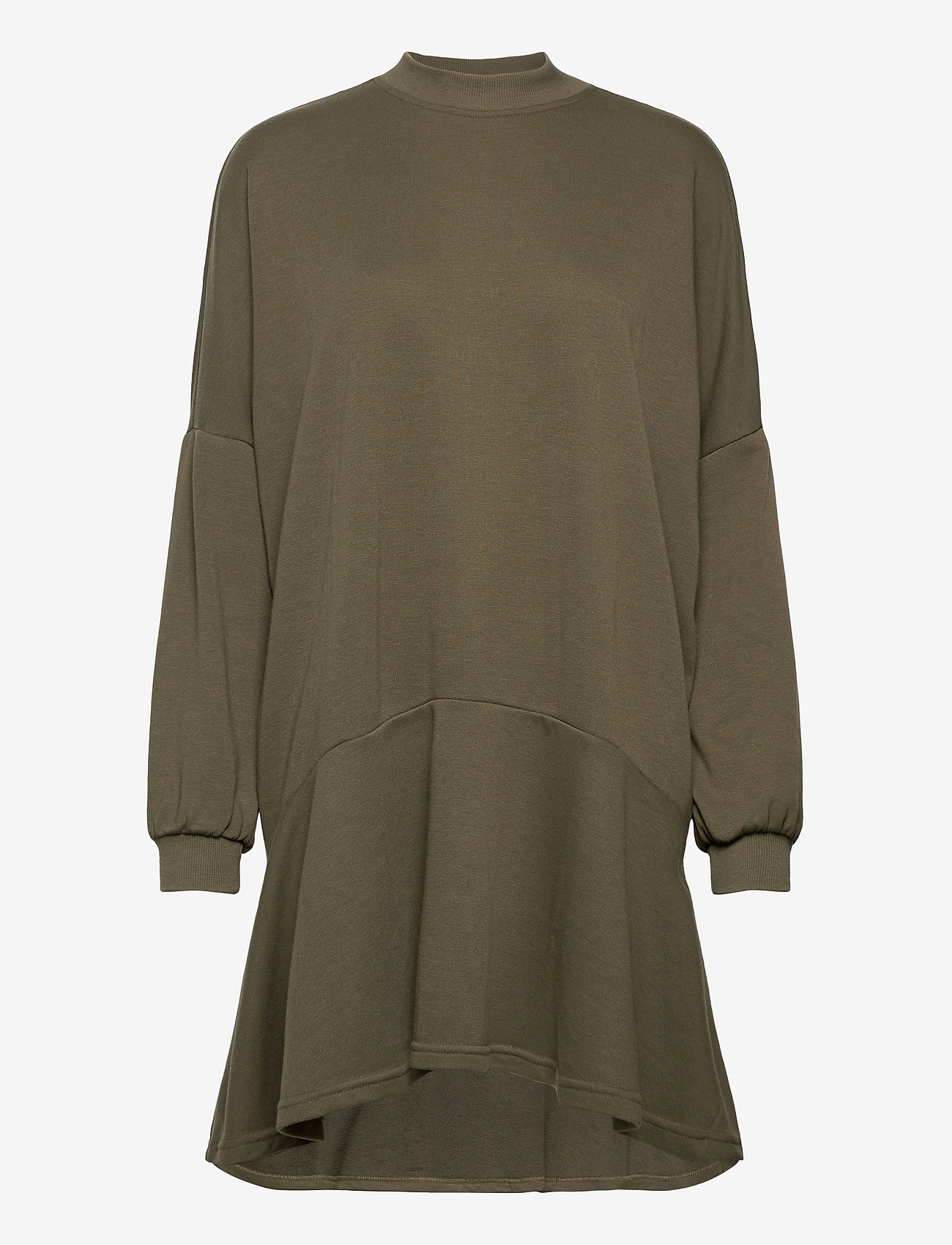 VMZAIDI L/S OVERSIZED SWEAT TUNIC VIP GA - IVY GREEN