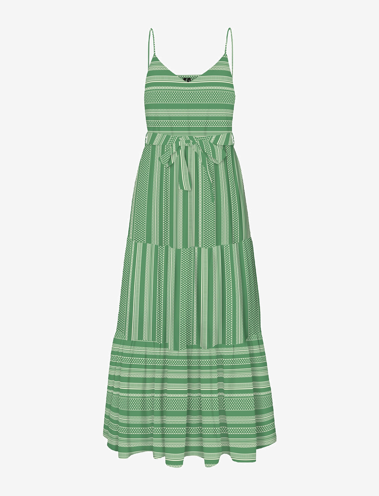 Vero Moda - VMDICTHE SINGLET ANCLE DRESS WVN GA - sukienki letnie - dark ivy - 1