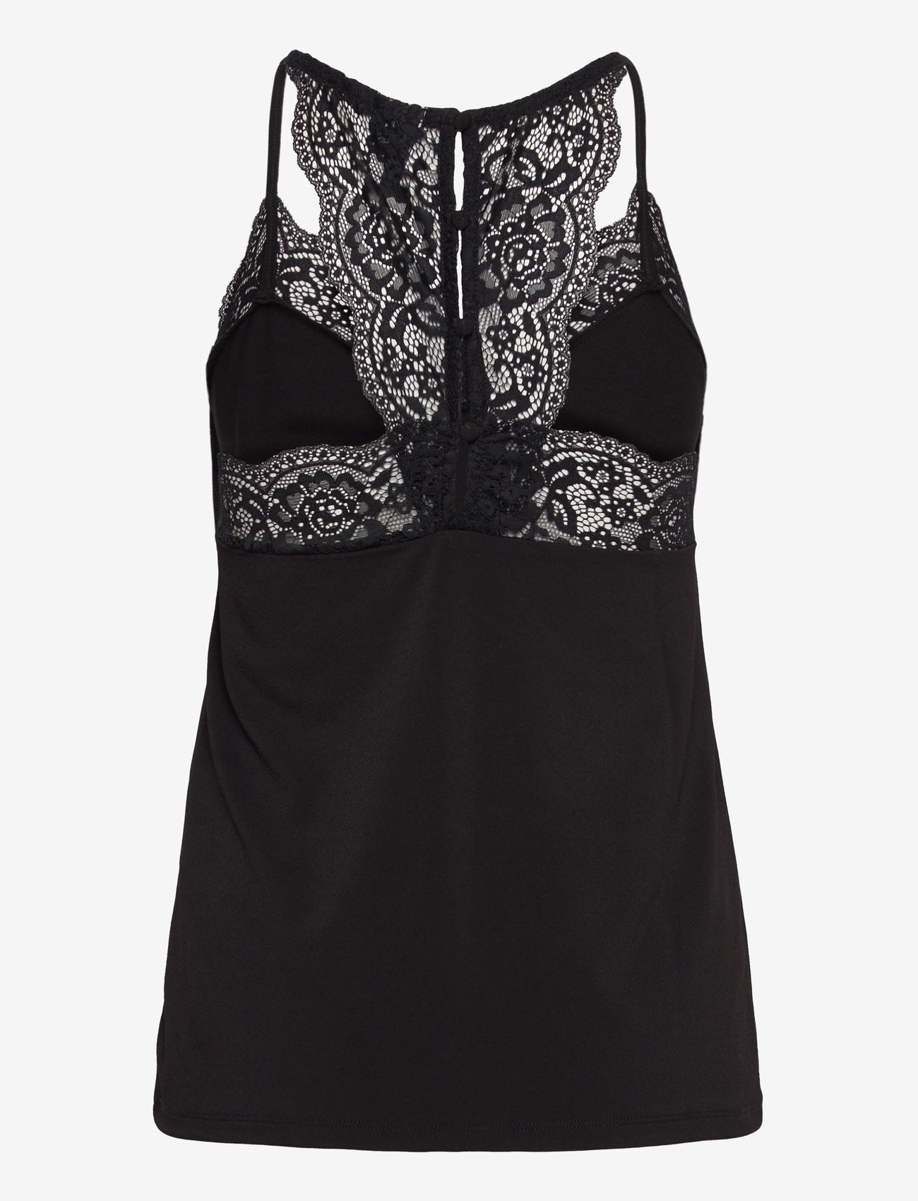 Vero Moda - VMANA S/L LACE TOP GA NOOS - Ärmellose blusen - black - 2