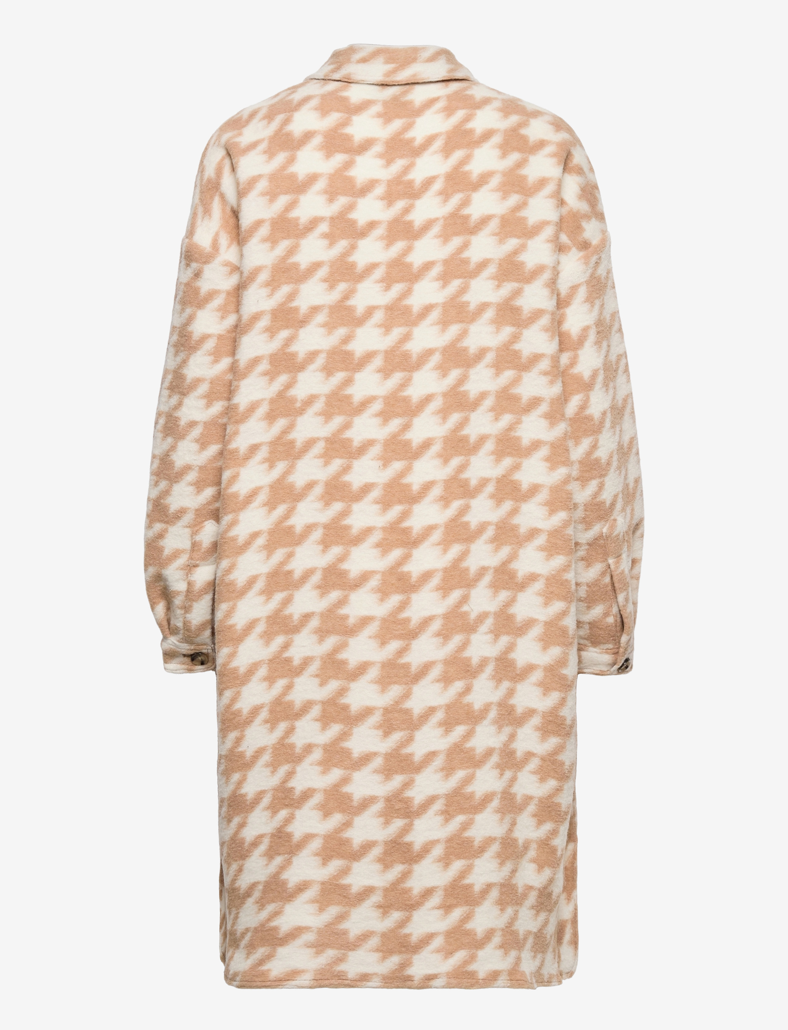 Vero Moda - VMCHRISSIE LONG CHECK SHIRT GA - uldfrakker - nomad - 2