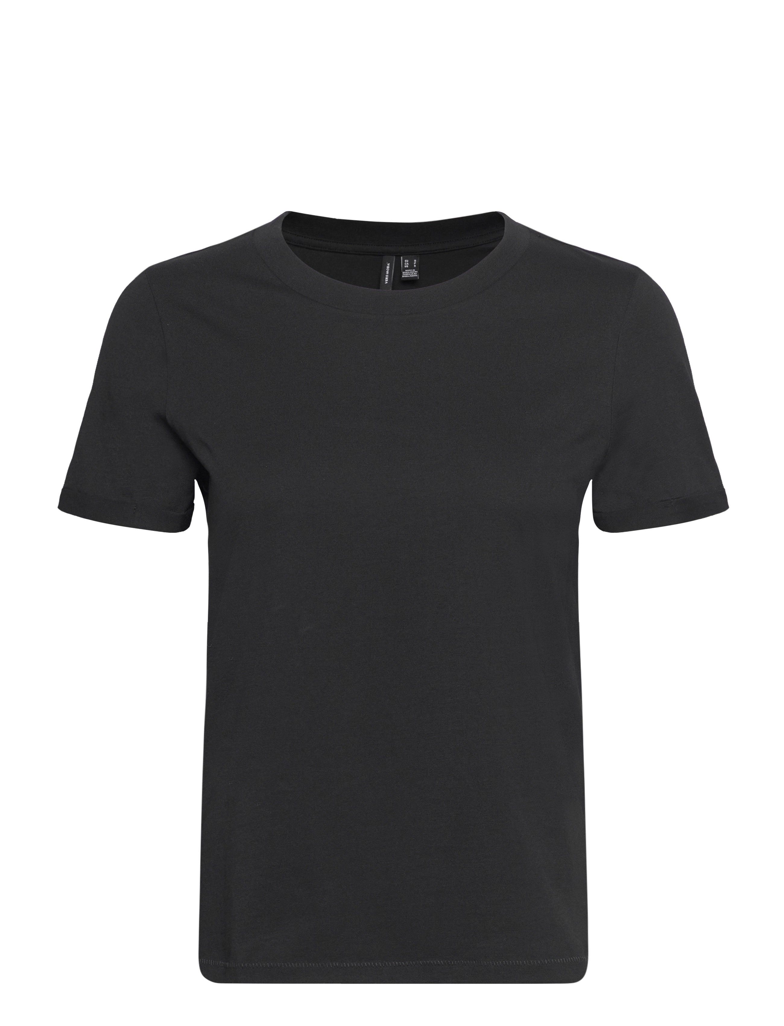Vero Moda VMPAULA S/S T-SHIRT NOOS - Riided - BLACK / black