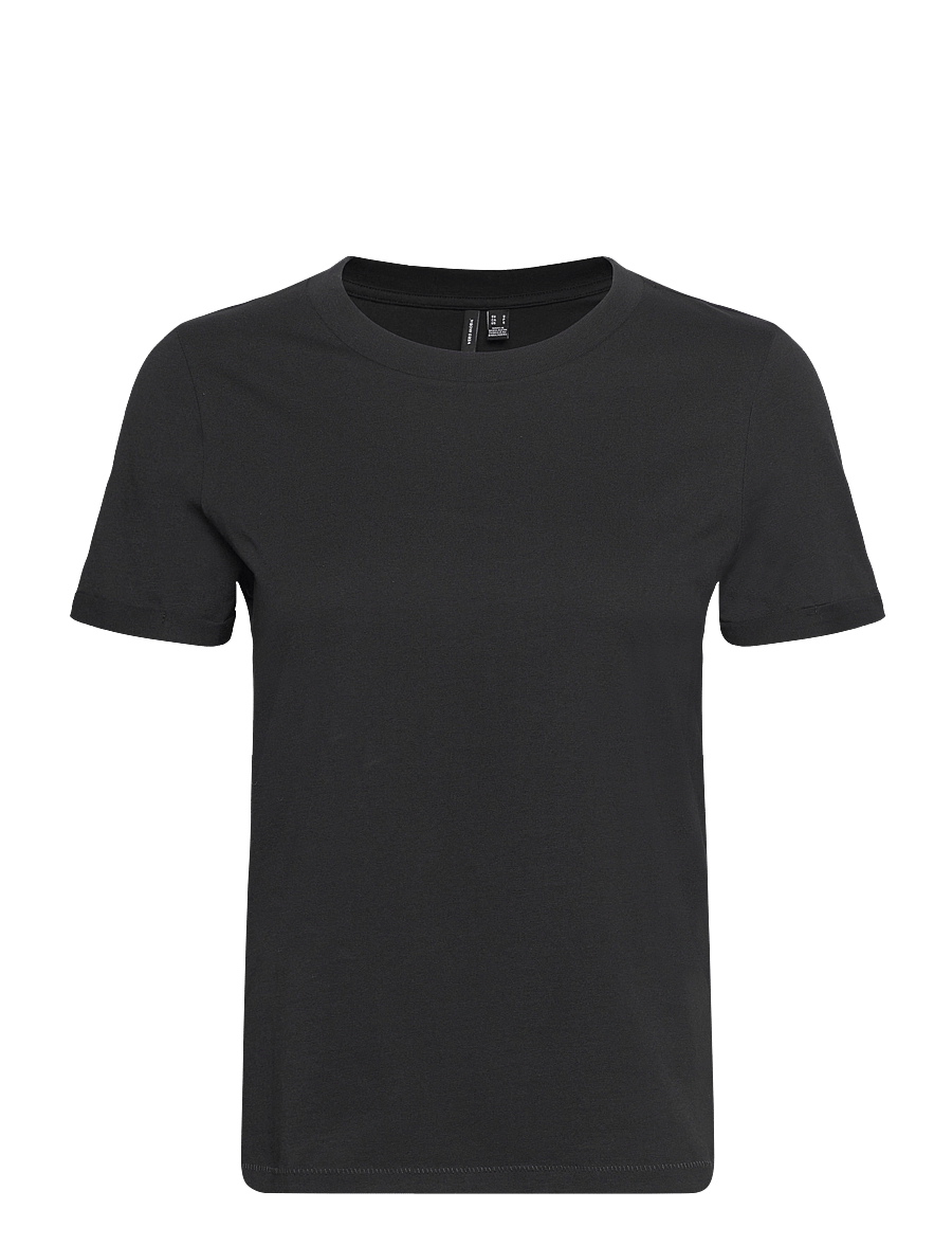 Vero Moda - VMPAULA S/S T-SHIRT NOOS - t-särgid - black - 1