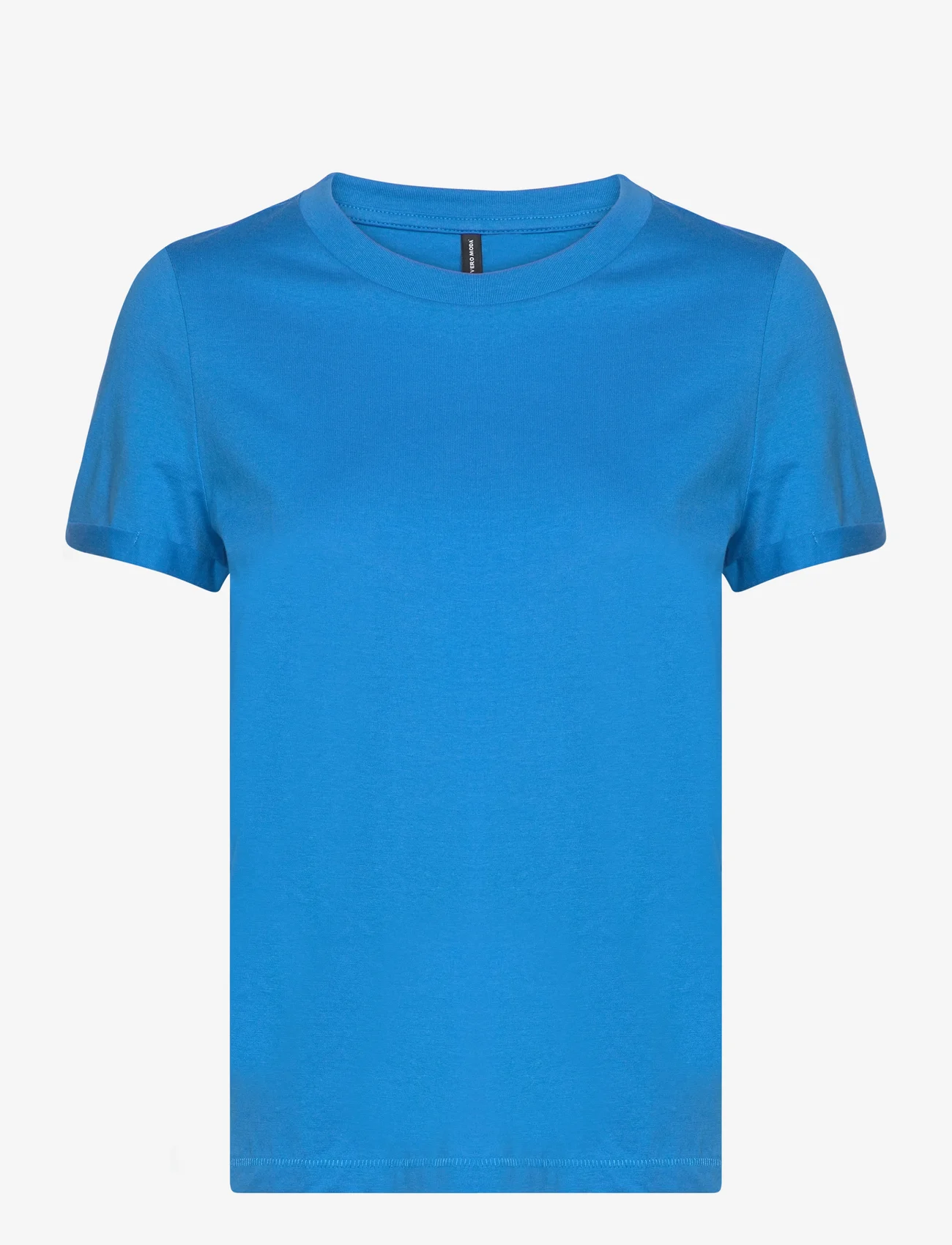 Vero Moda - VMPAULA S/S T-SHIRT GA NOOS - t-shirts - ibiza blue - 0