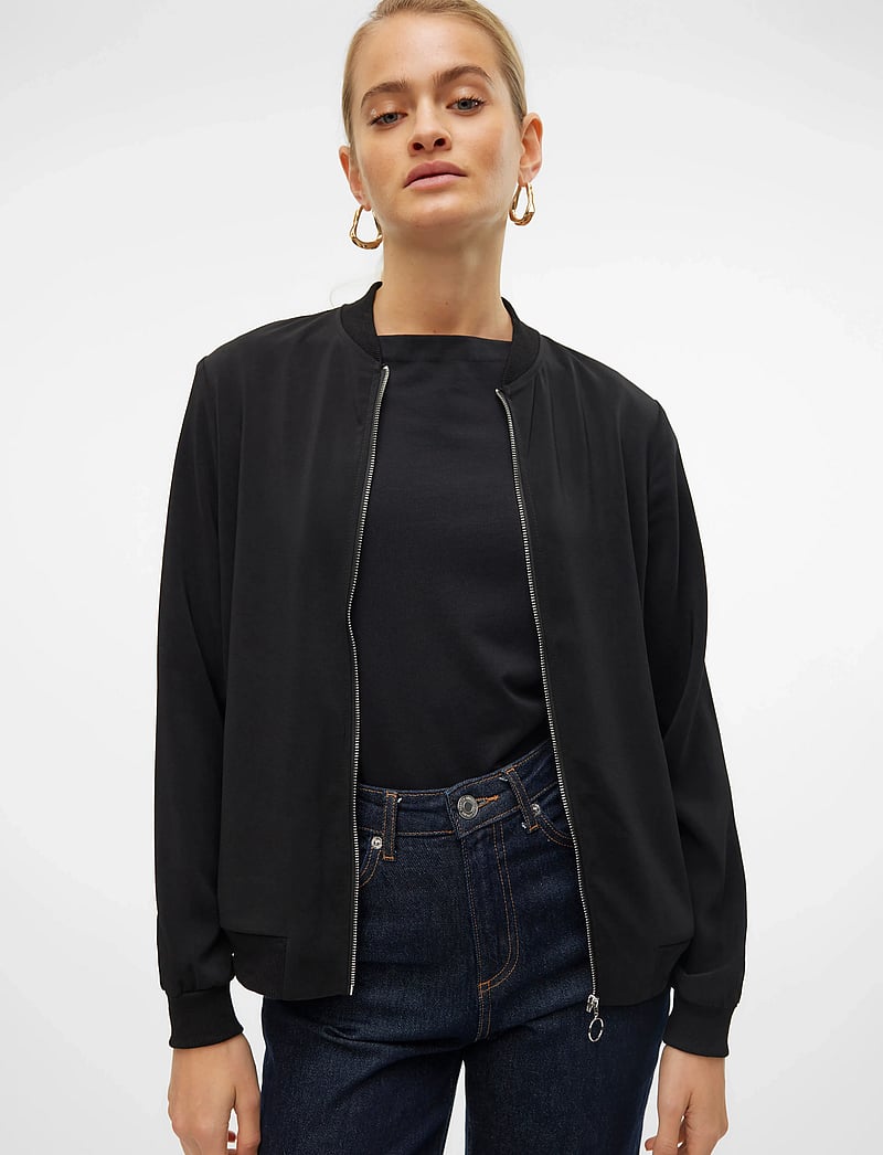 Vero Moda - VMCOCO L/S BOMBER NOOS - bomberjacken - black - 5