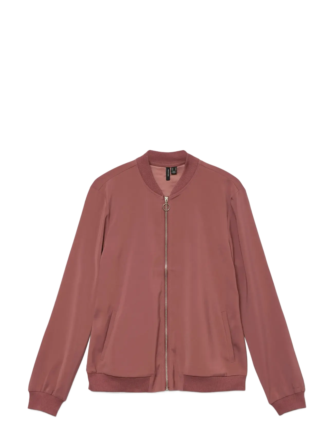 VMCOCO L/S BOMBER NOOS - ROSE BROWN