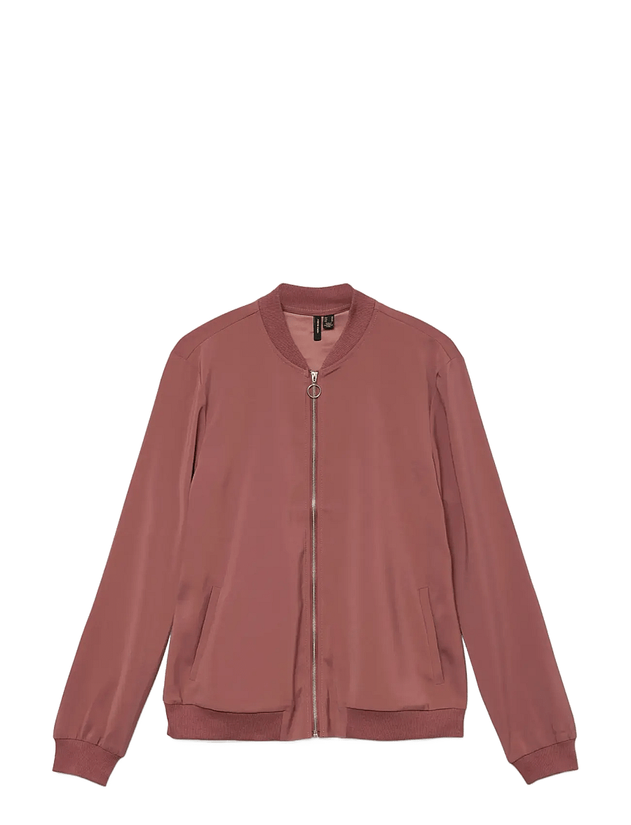 Vero Moda - VMCOCO L/S BOMBER NOOS - frühlingsjacken - rose brown - 1