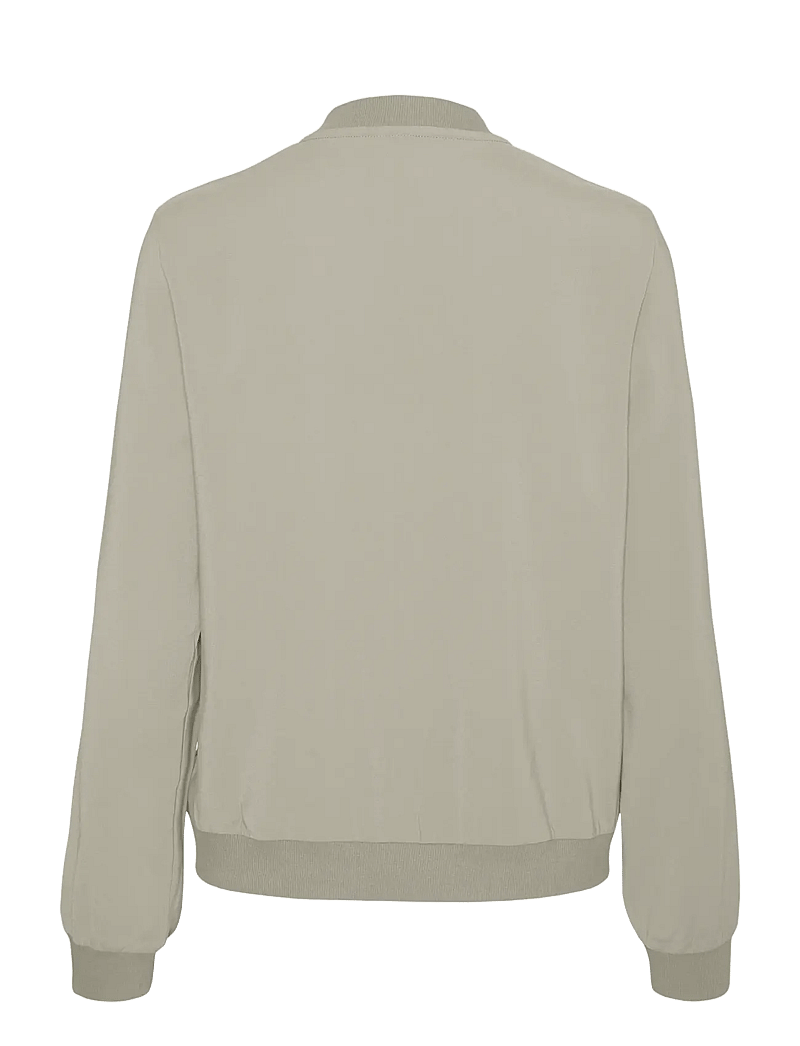 Vero Moda - VMCOCO L/S BOMBER NOOS - bomberjackor - silver lining - 2