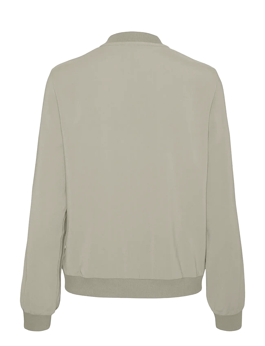 Vero Moda - VMCOCO L/S BOMBER NOOS - frühlingsjacken - silver lining - 2