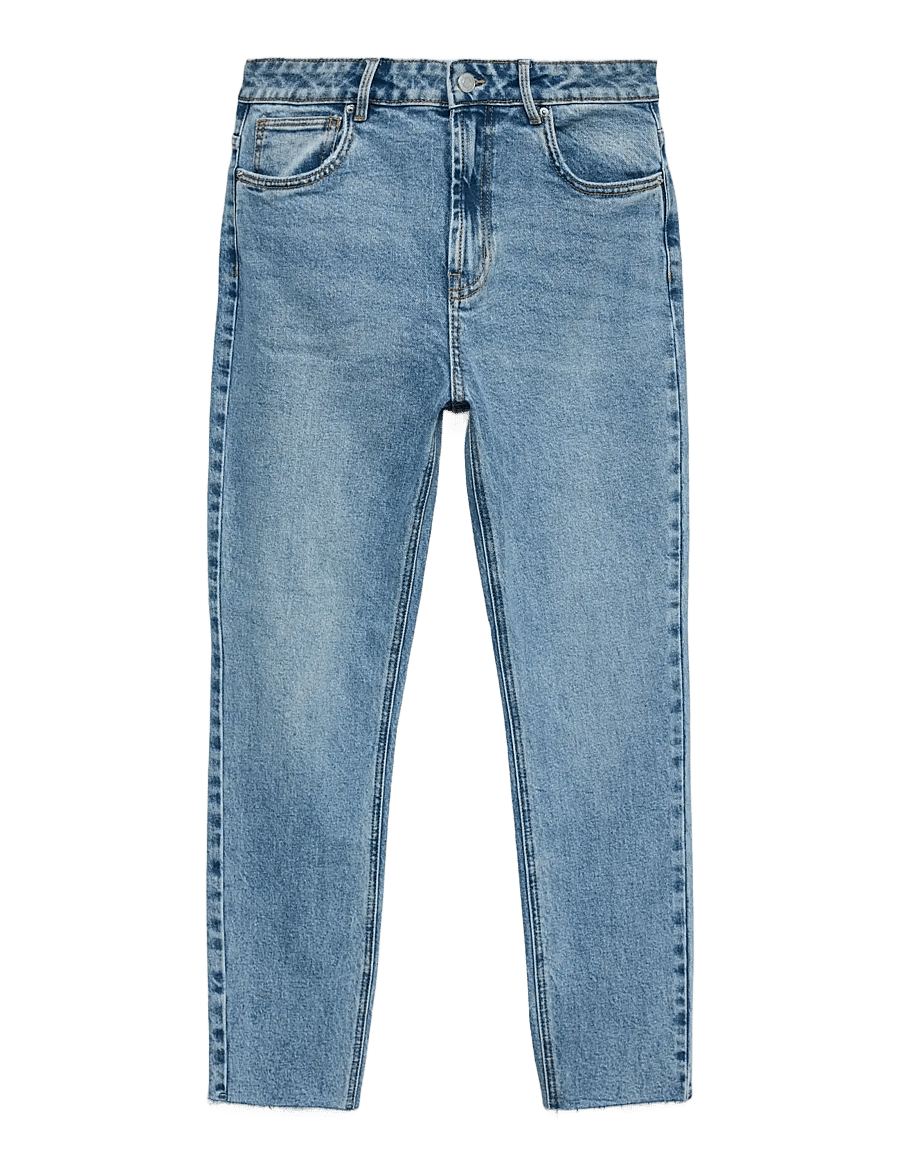 Vero Moda - VMBRENDA HR MOM A CUT GU384 GA NOOS - straight jeans - light blue denim - 1