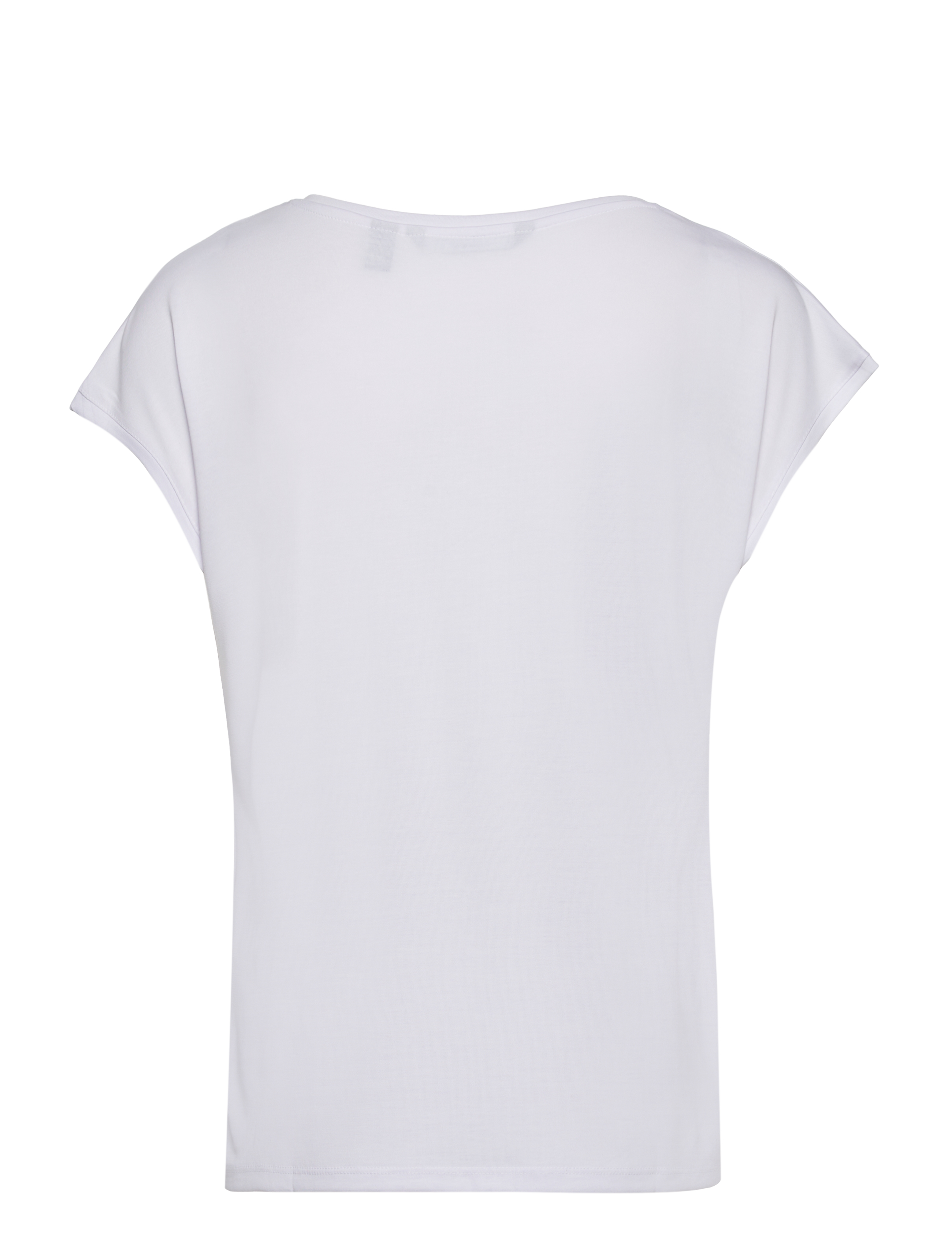 Vero Moda - VMFILLI SS V-NECK TEE NOOS - t-särgid - bright white - 2