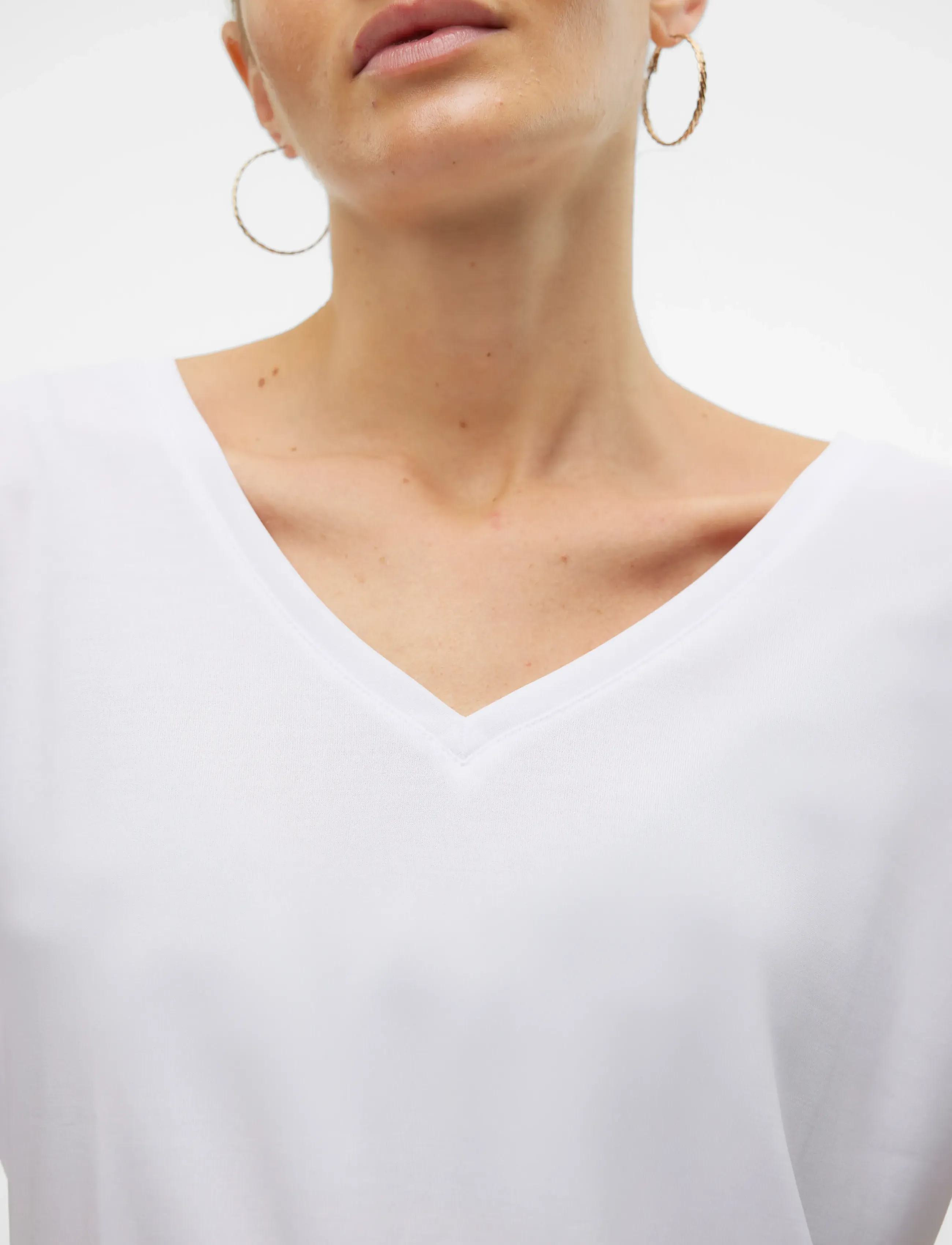 VERO MODA Vmfilli Ss V-Neck Tee Ga Noos t-shirts dam – bild 5