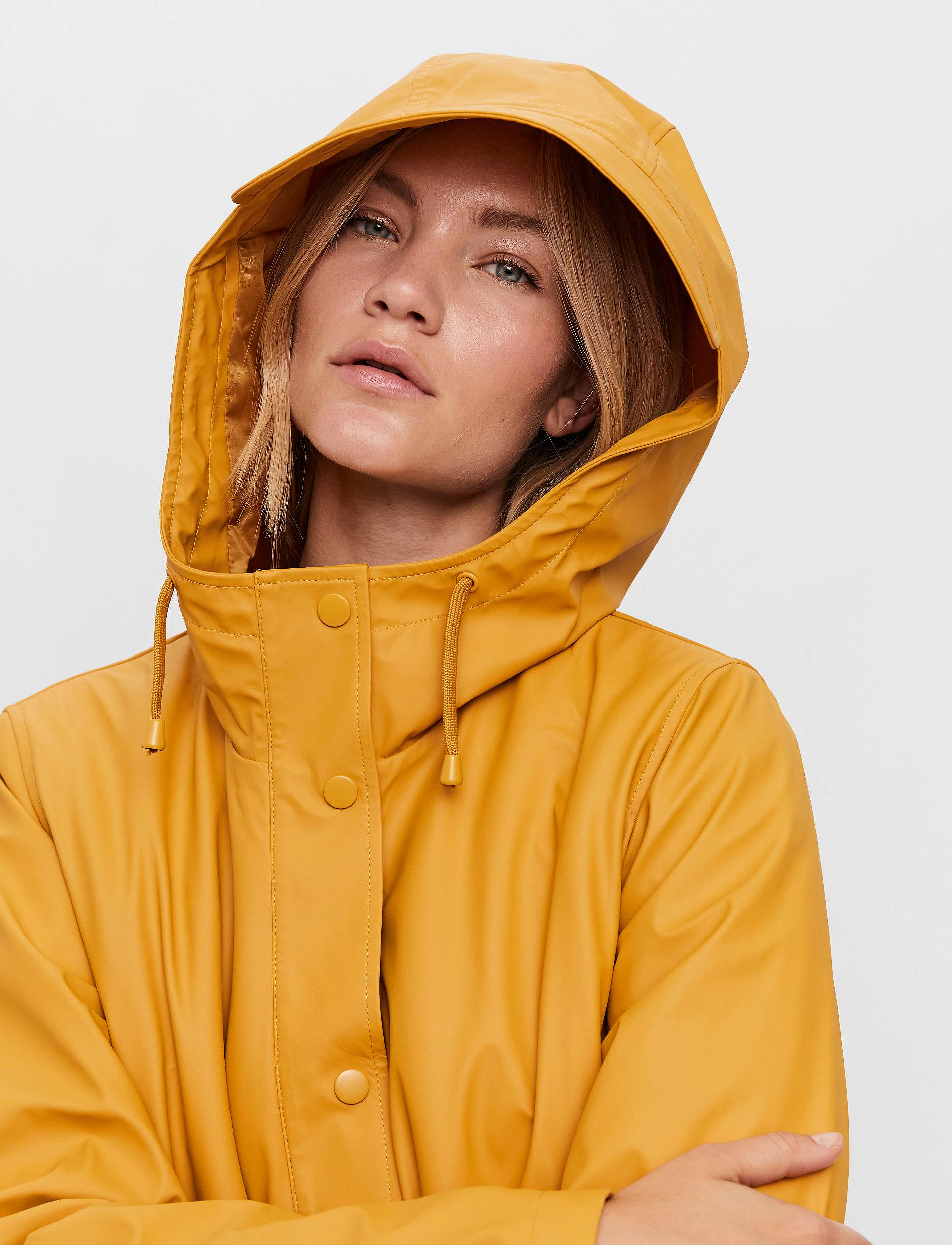 Vero Moda - VMASTA 3/4 TEDDY COATED JACKET - amber gold - 5